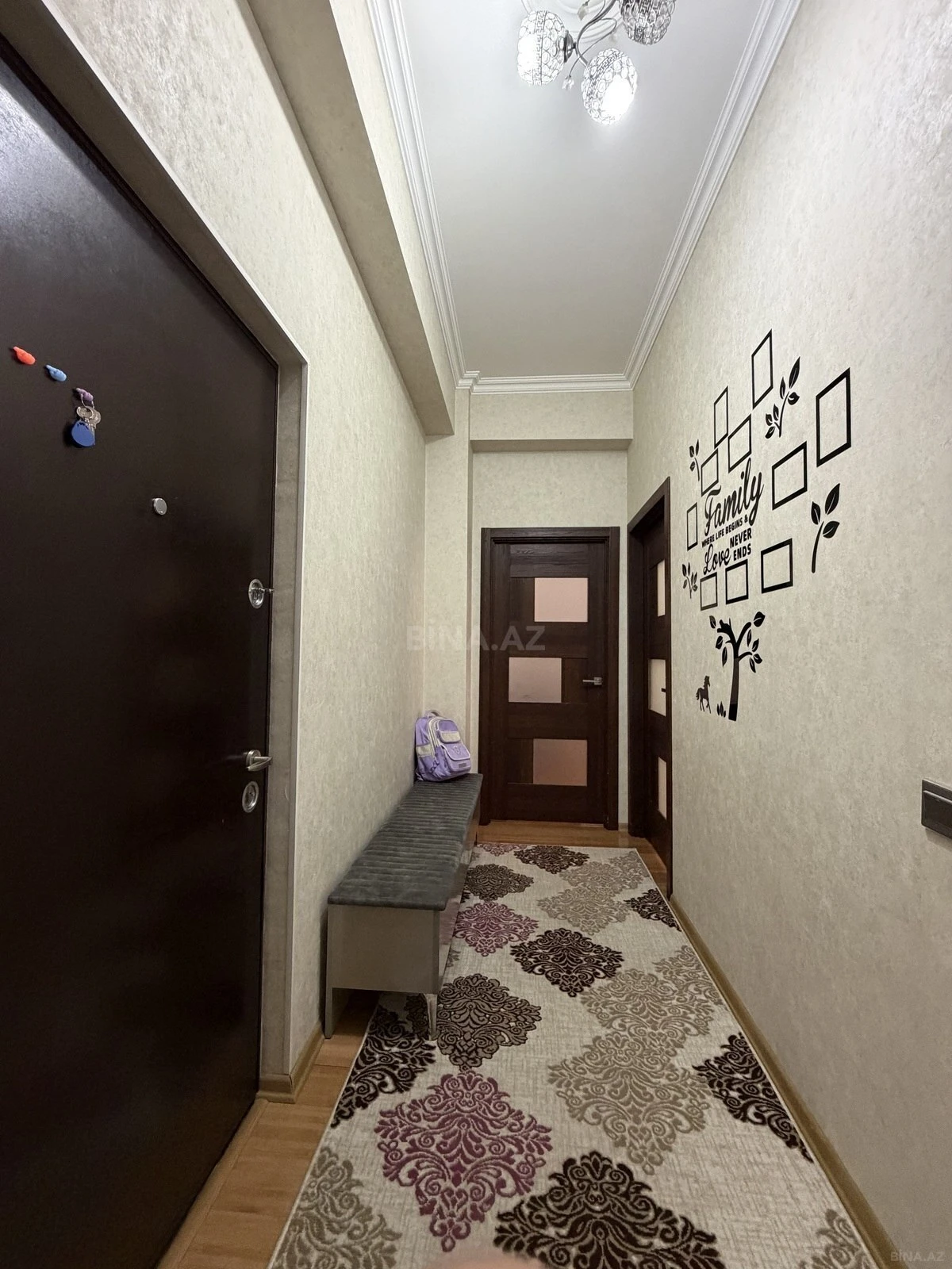 Satılır 2 otaqlı mənzil 66 m²
