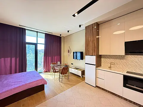 Satılır 1 otaqlı mənzil 44.8 m²