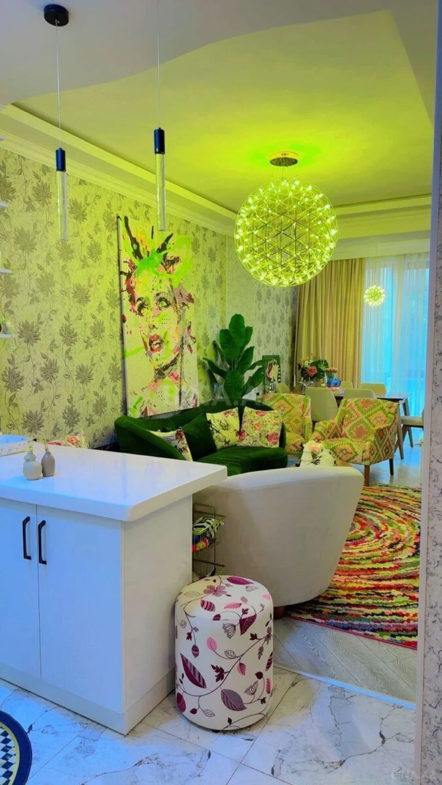 Satılır 2 otaqlı mənzil 60 m²