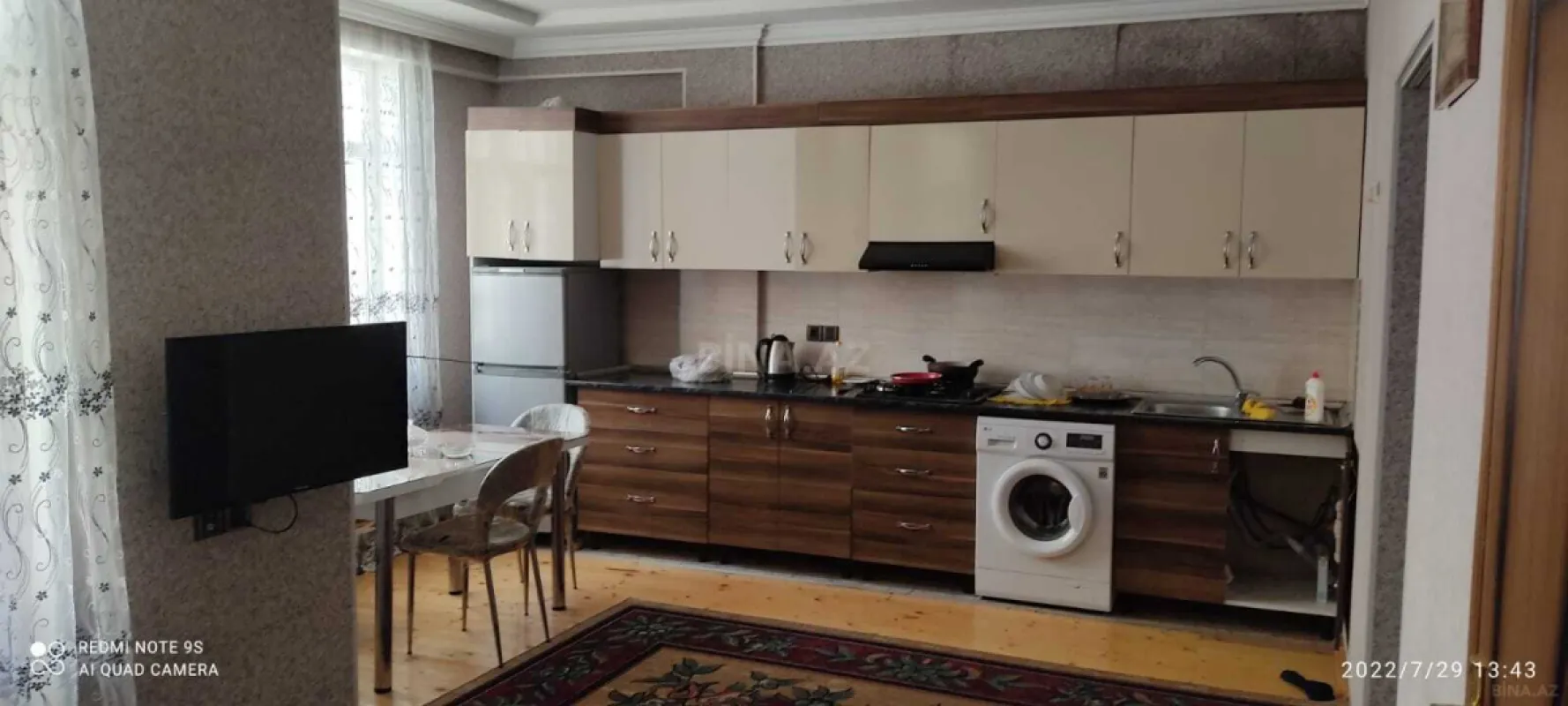Kirayə verilir 2 otaqlı mənzil 60 m²