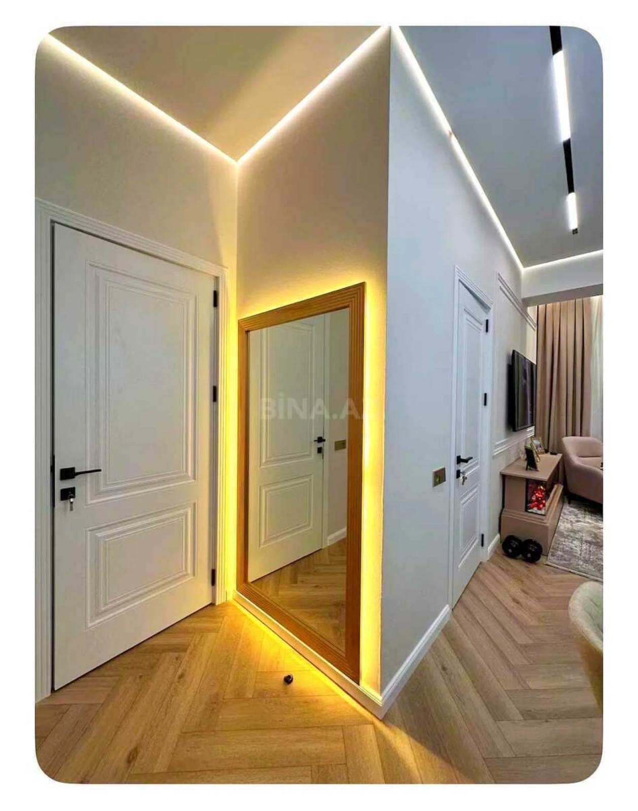 Satılır 2 otaqlı mənzil 45.5 m²