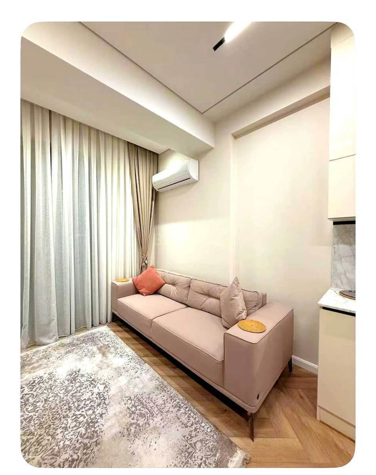 Satılır 2 otaqlı mənzil 45.5 m²