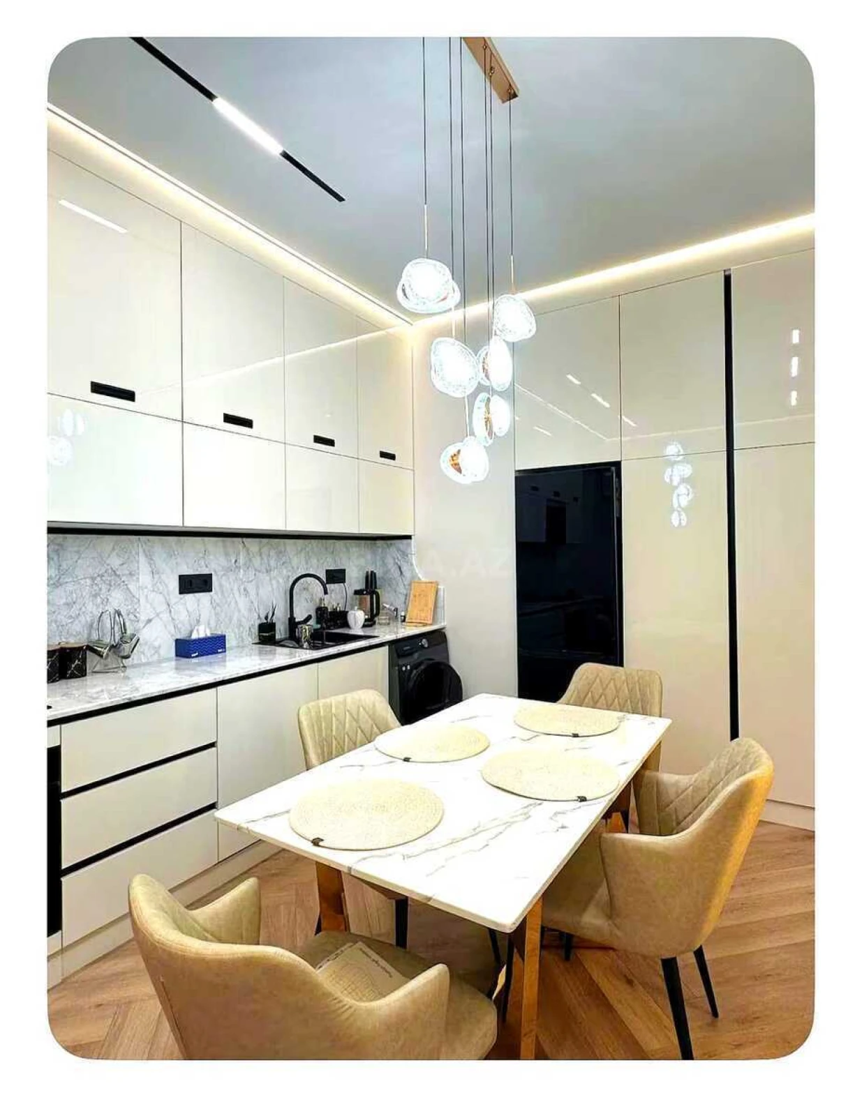 Satılır 2 otaqlı mənzil 45.5 m²