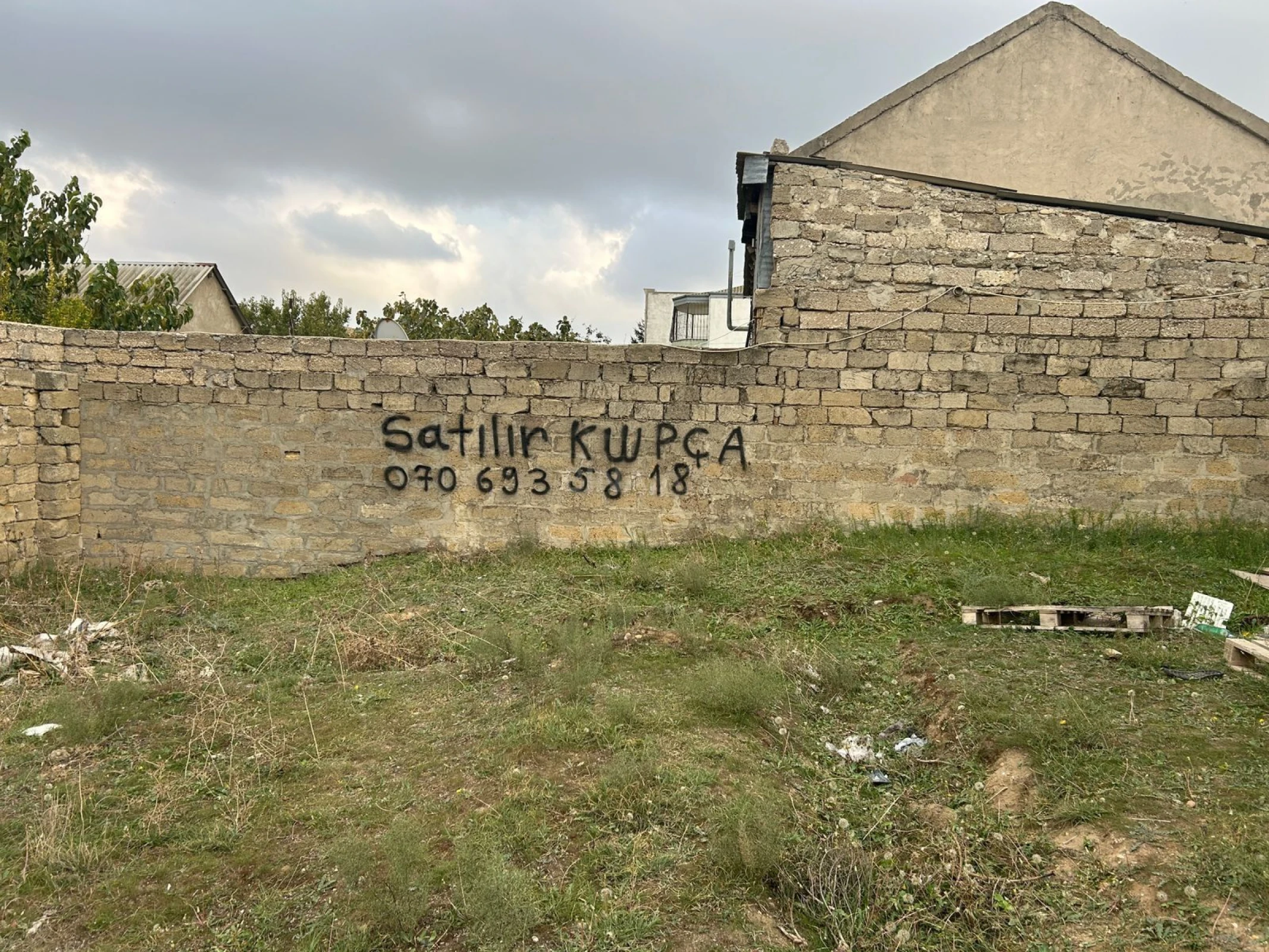 Satılır torpaq sahəsi 4 m²