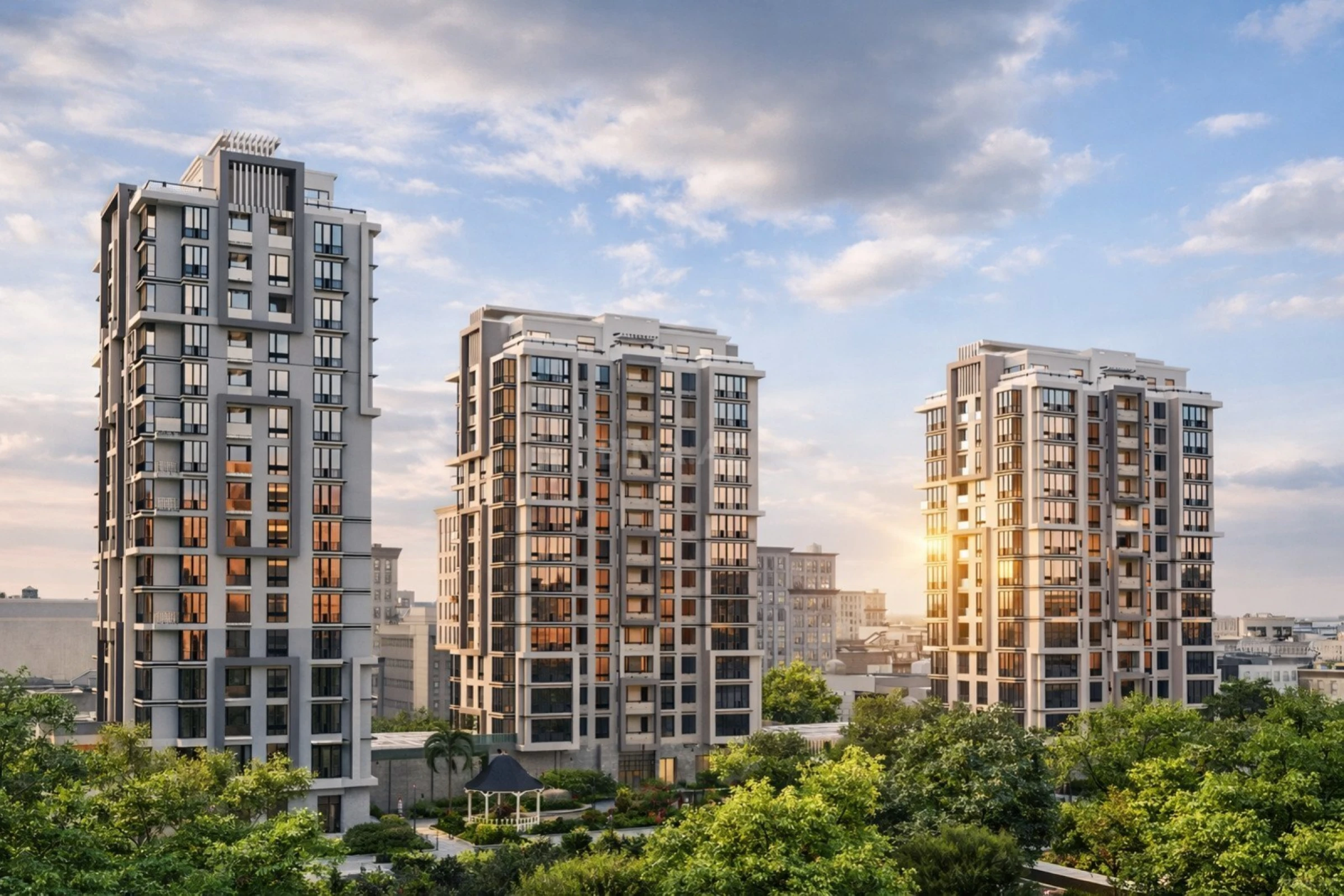 Satılır 1 otaqlı mənzil 35.7 m²