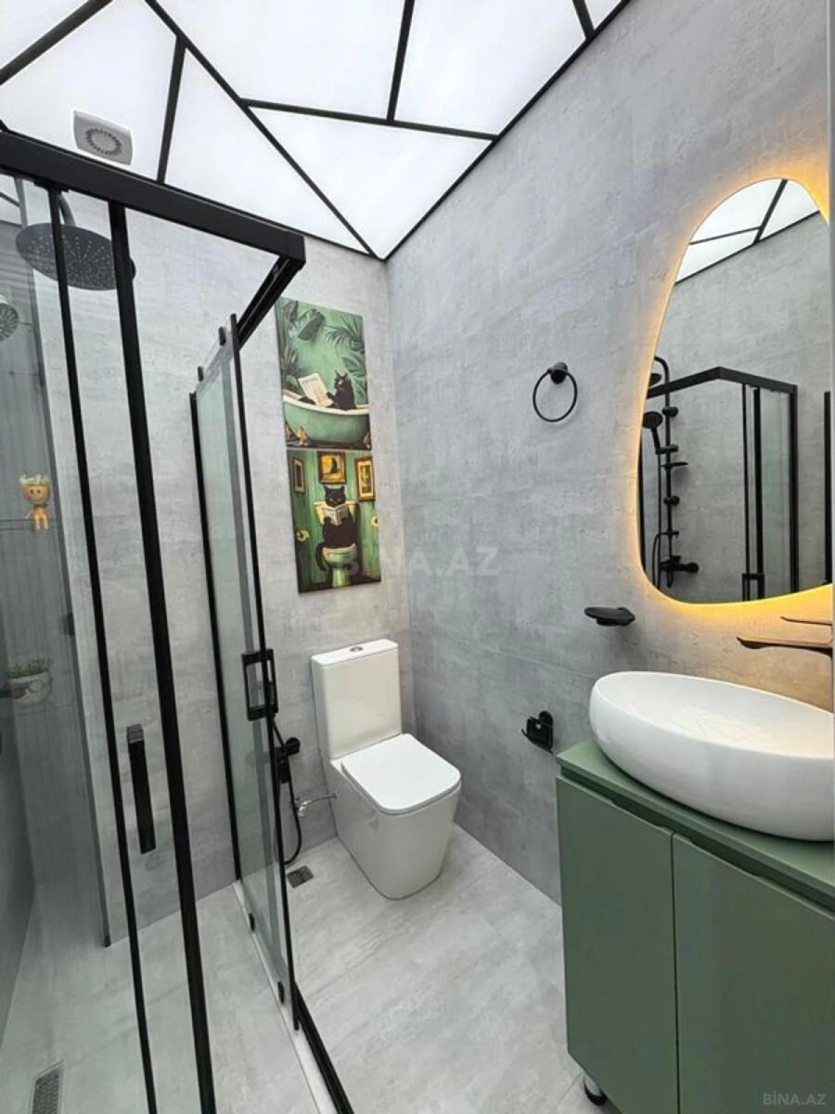 Satılır 2 otaqlı mənzil 53 m²