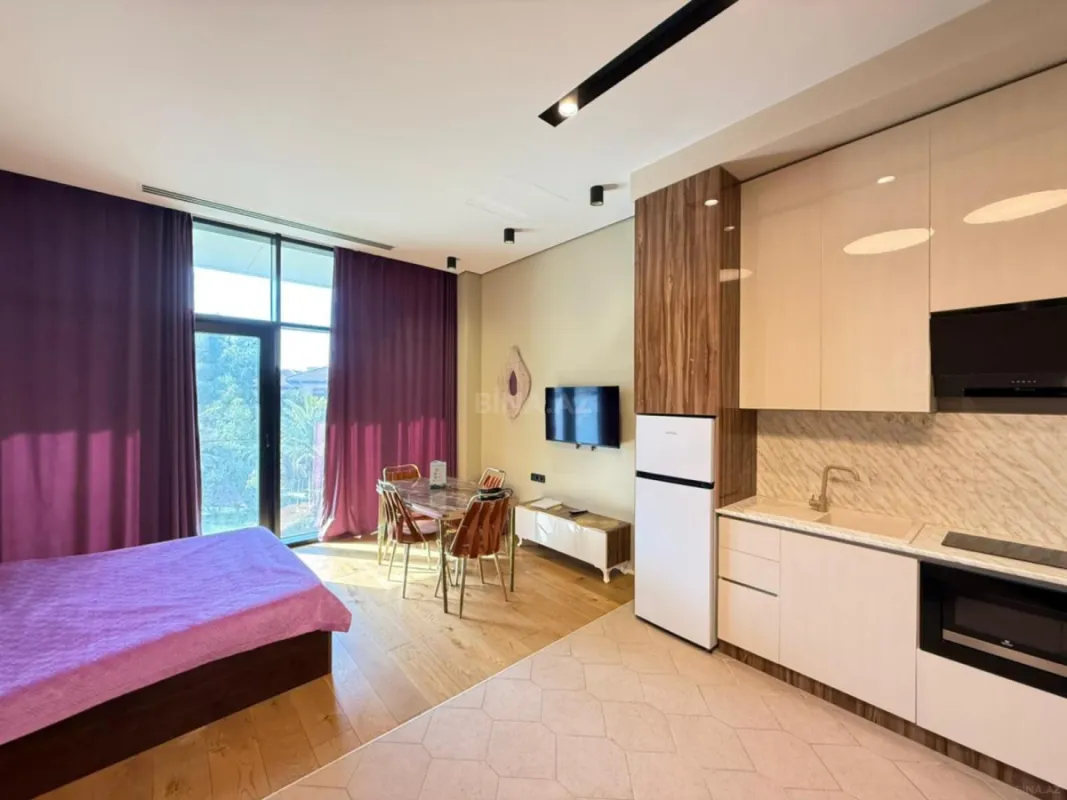 Satılır 1 otaqlı mənzil 44.8 m²
