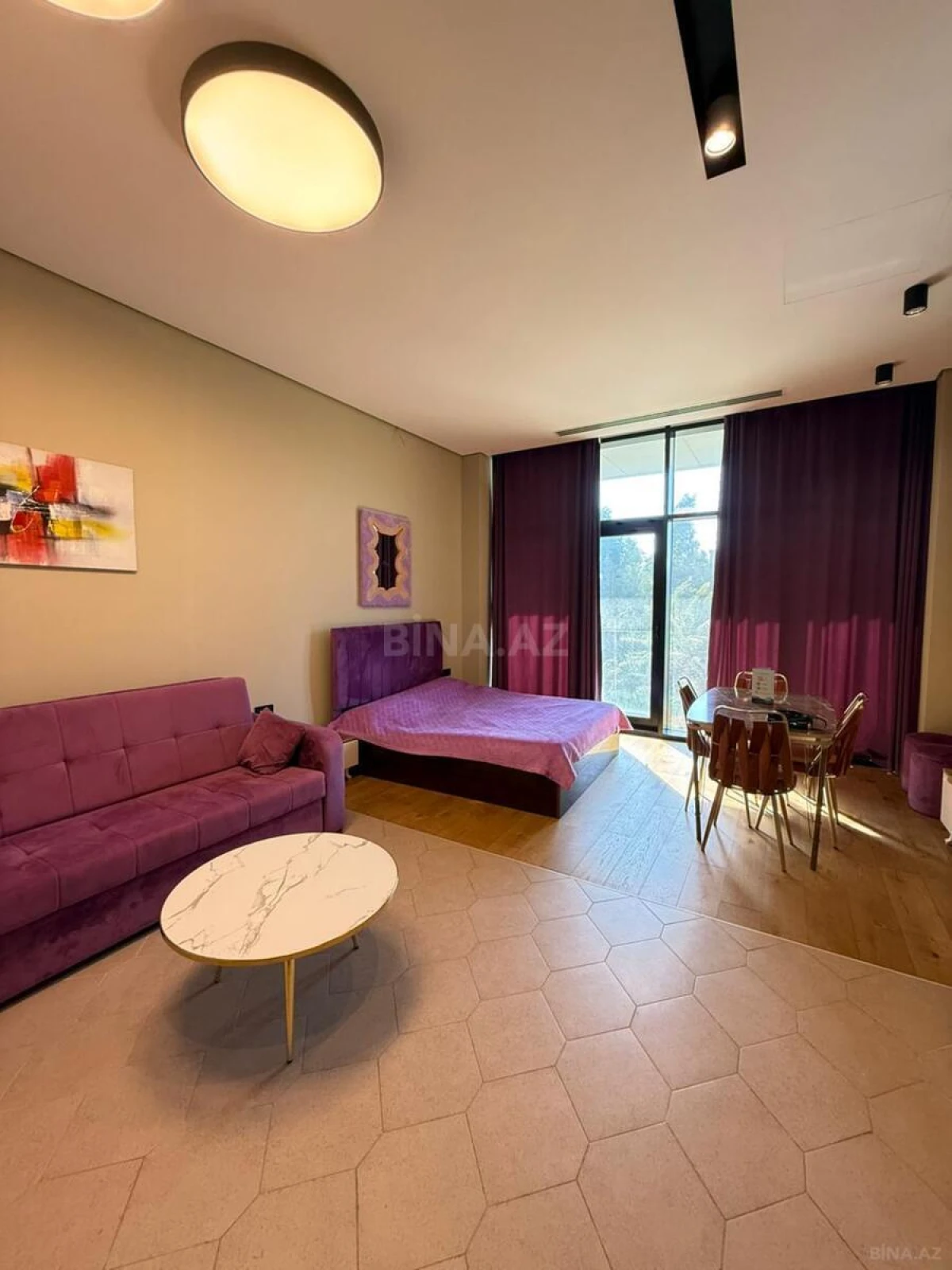 Satılır 1 otaqlı mənzil 44.8 m²