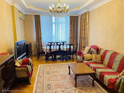 Kirayə verilir 3 otaqlı mənzil 120 m² — Bakı, Nizami 3 otaq 120.00 m²