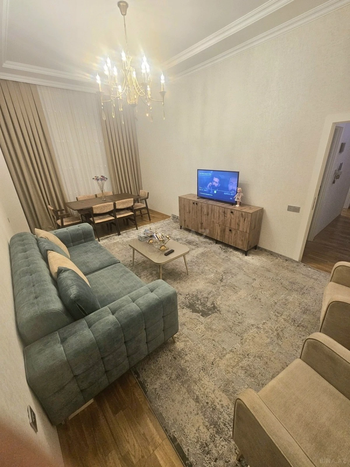 Satılır 2 otaqlı mənzil 74 m²