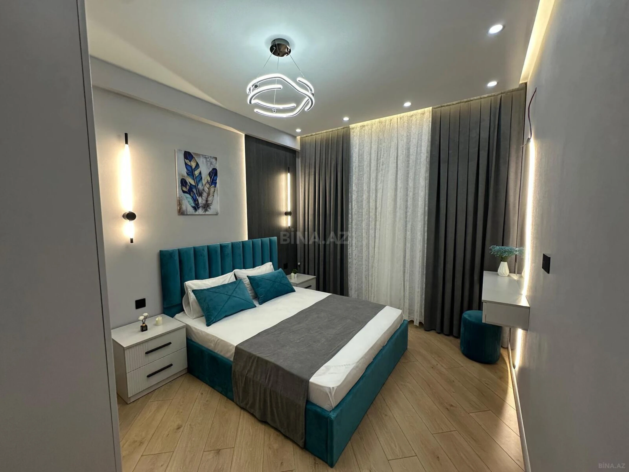 Satılır 2 otaqlı mənzil 55 m²