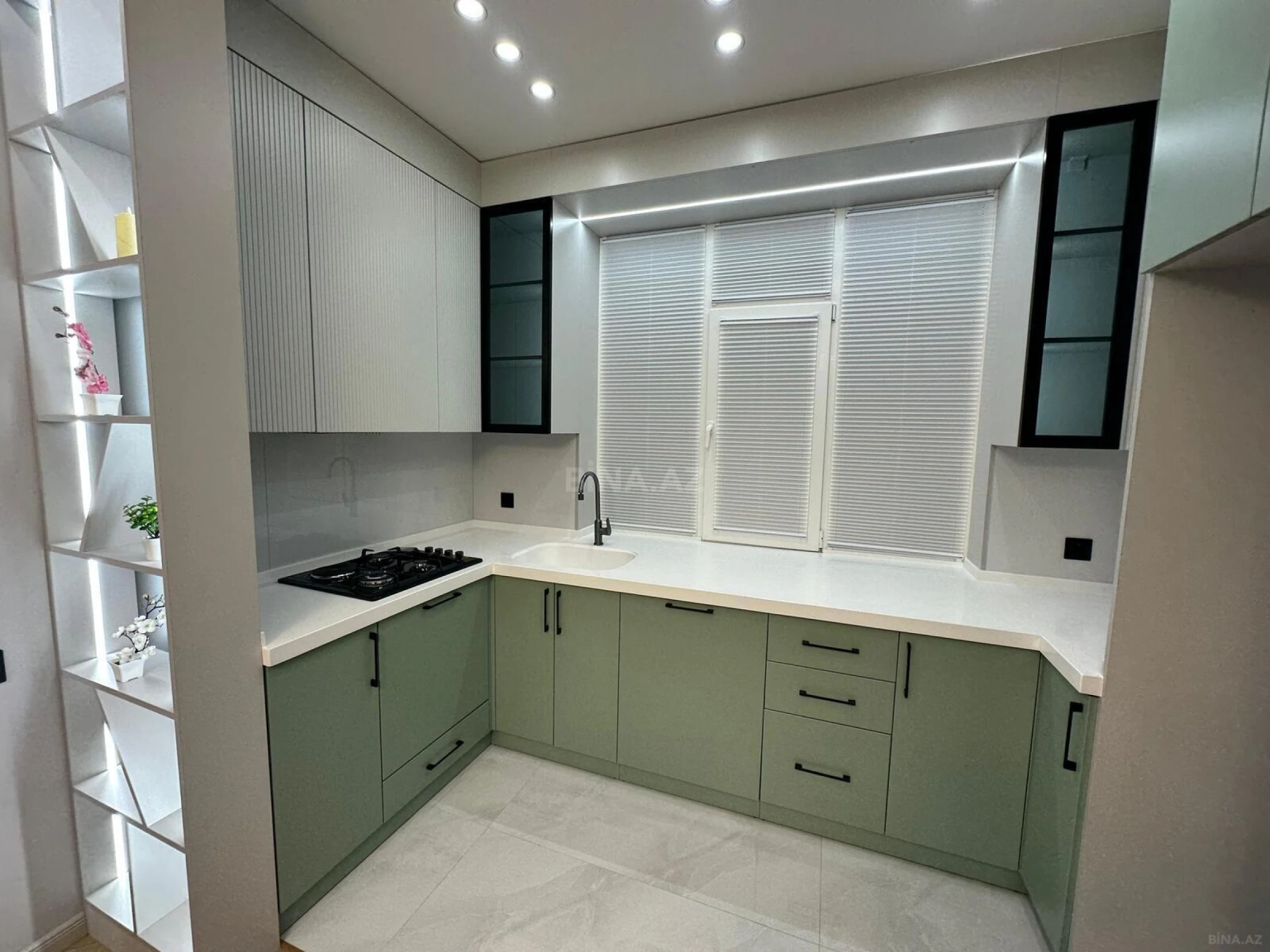 Satılır 2 otaqlı mənzil 55 m²