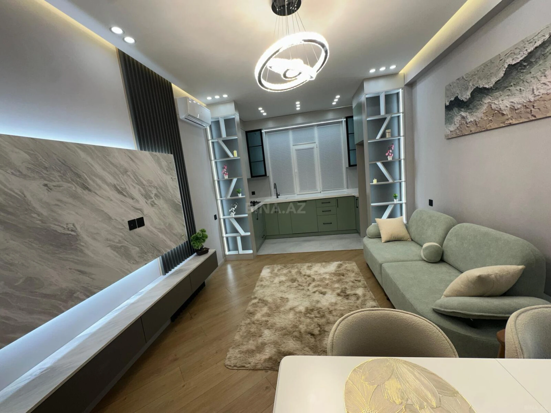Satılır 2 otaqlı mənzil 55 m²