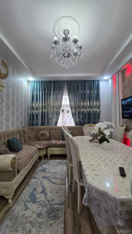 Satılır 2 otaqlı mənzil 63 m²