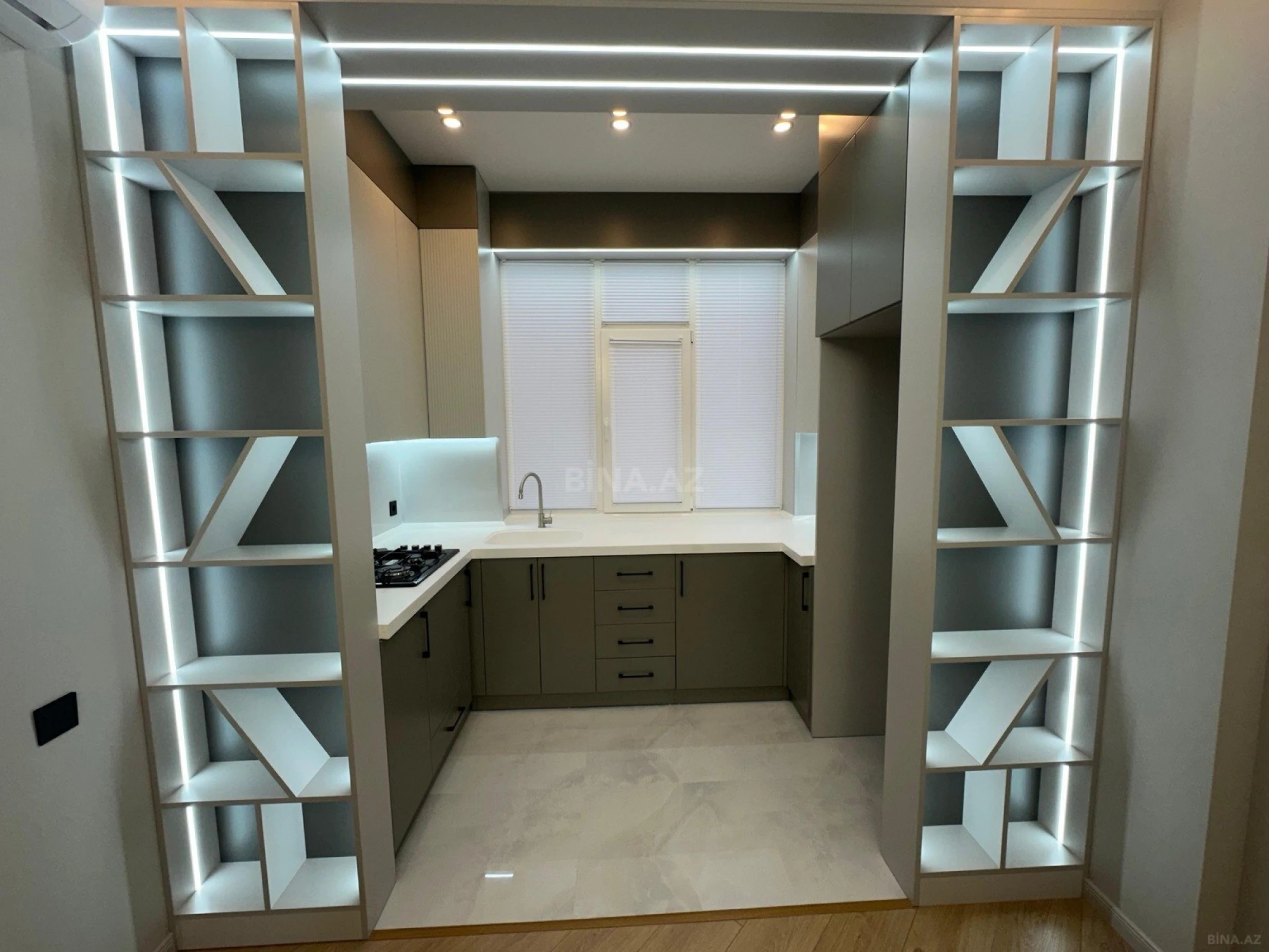 Satılır 2 otaqlı mənzil 55 m²