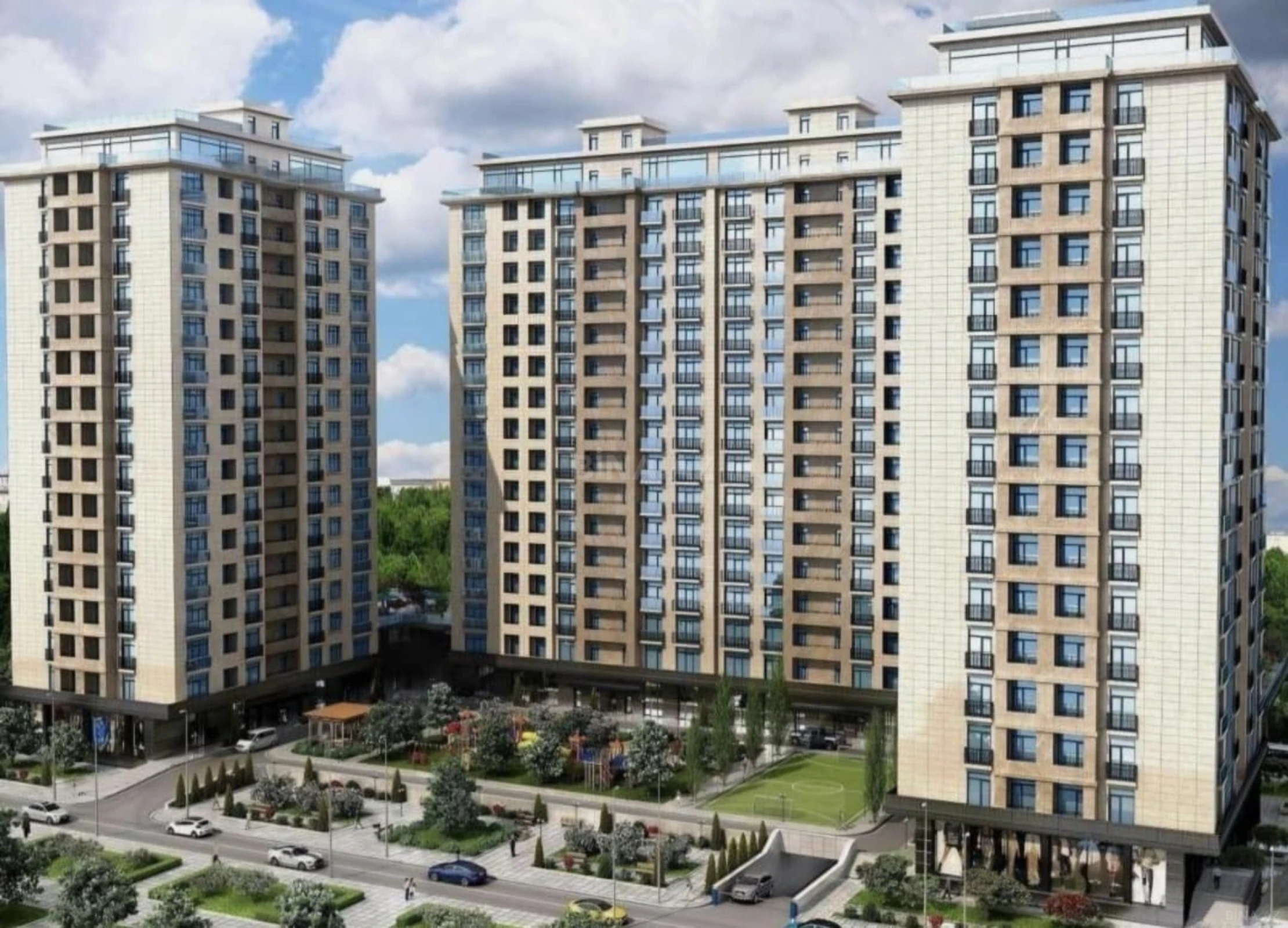 Satılır 4 otaqlı mənzil 148.3 m²