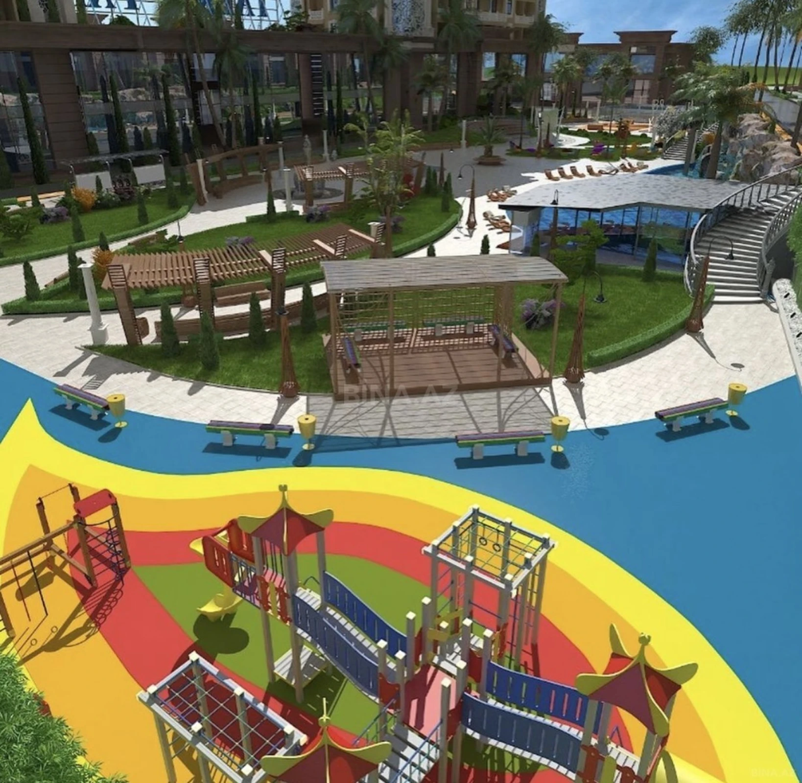 Satılır 3 otaqlı mənzil 105 m²