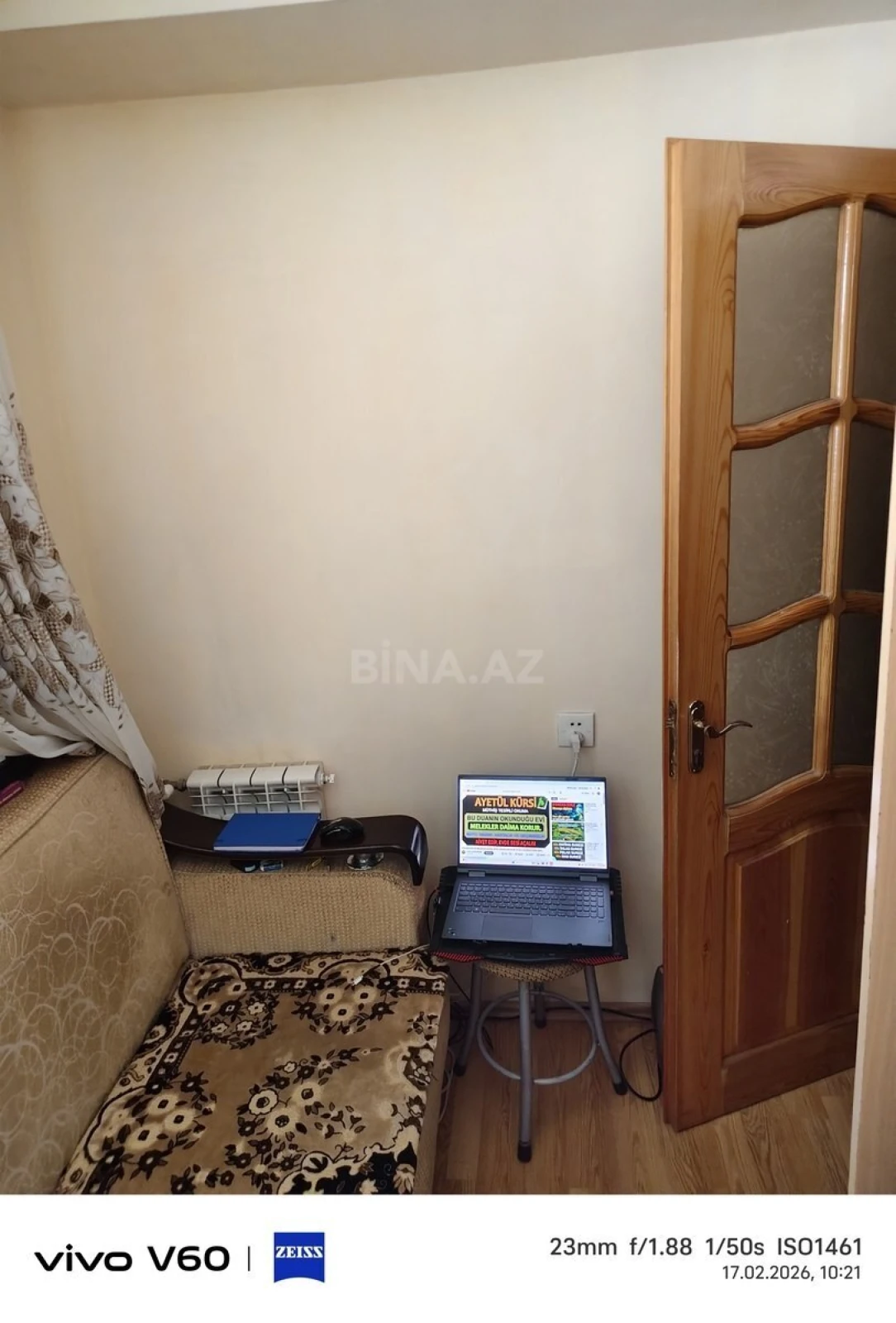 Satılır 3 otaqlı mənzil 60 m²