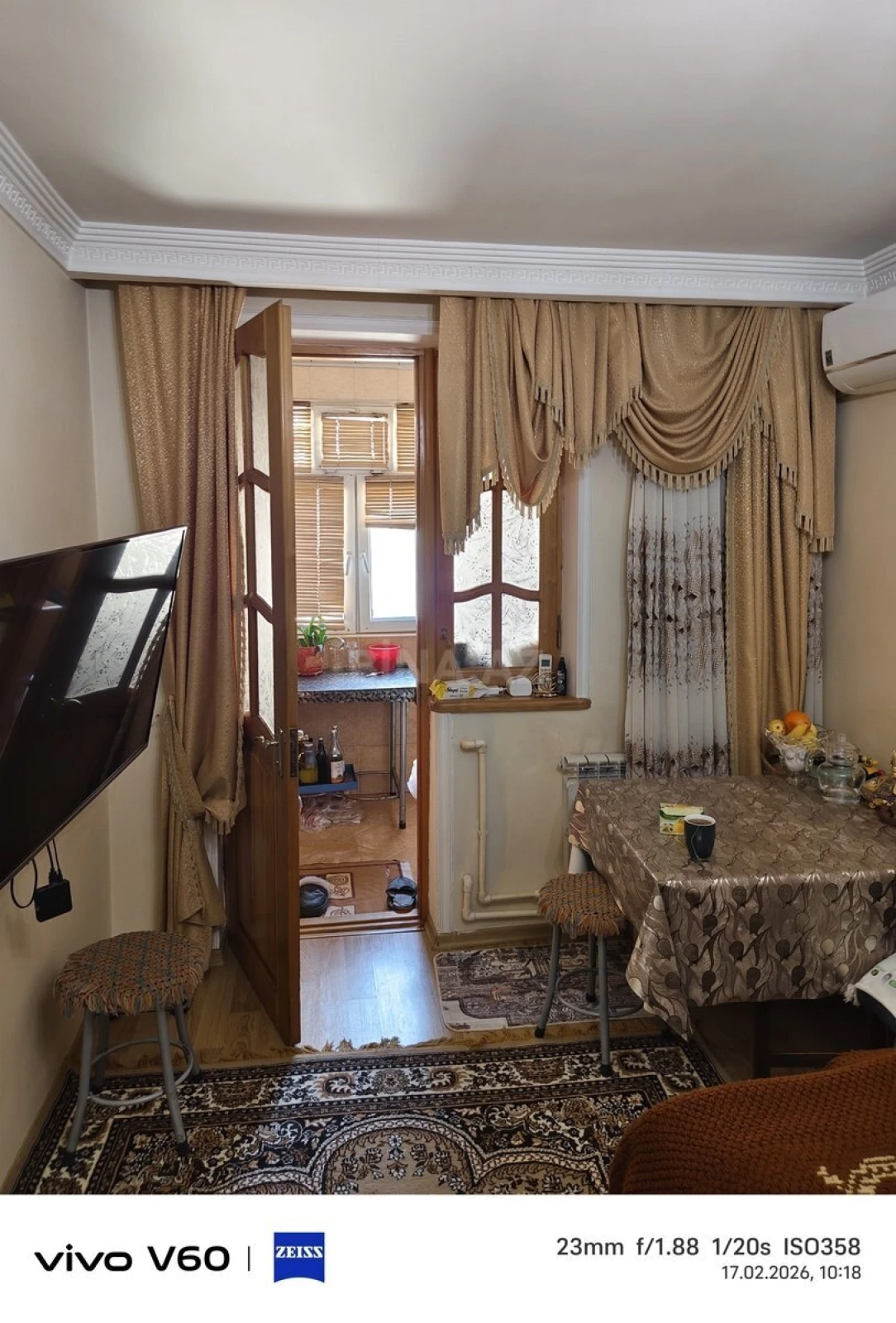 Satılır 3 otaqlı mənzil 60 m²