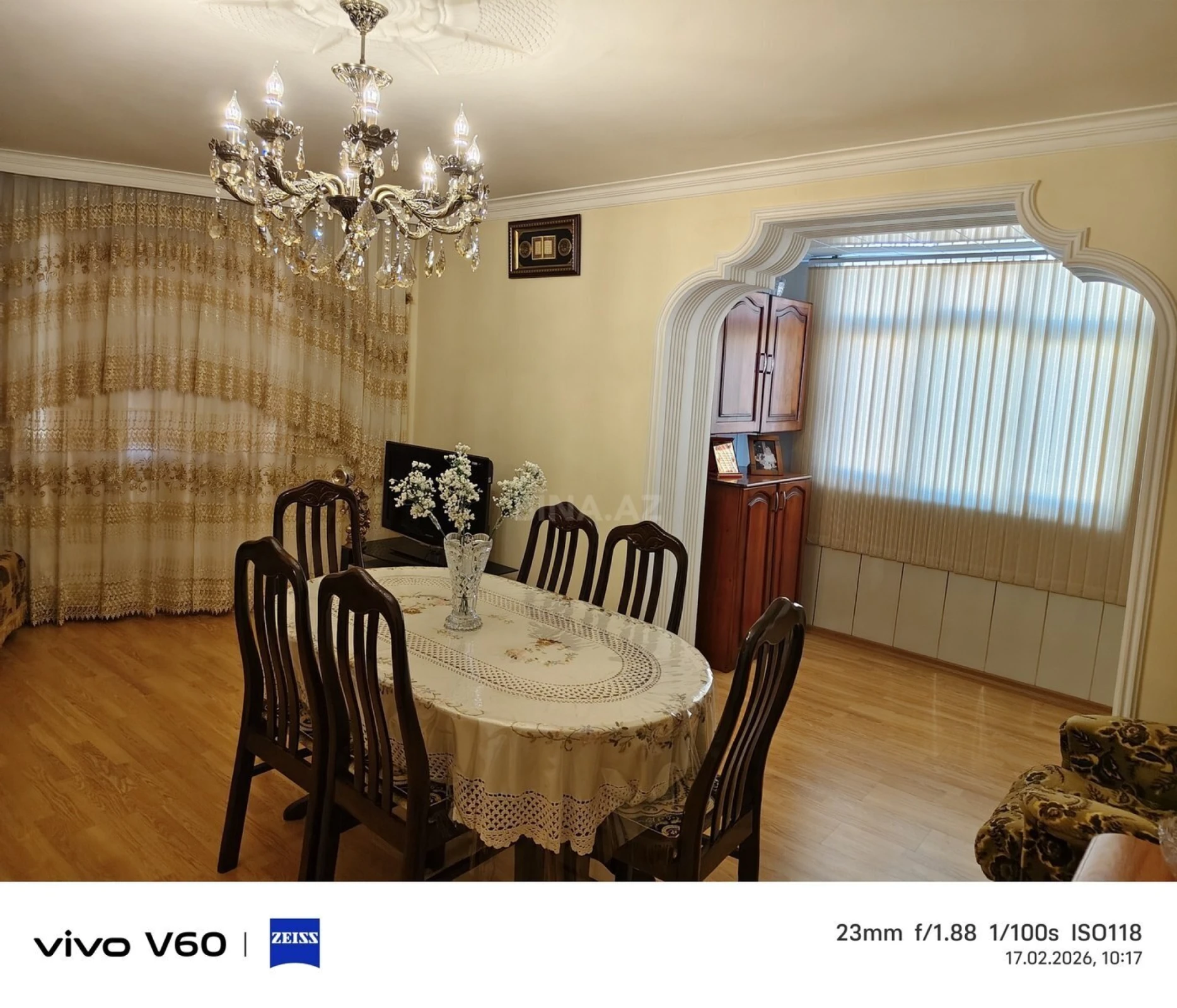 Satılır 3 otaqlı mənzil 60 m²