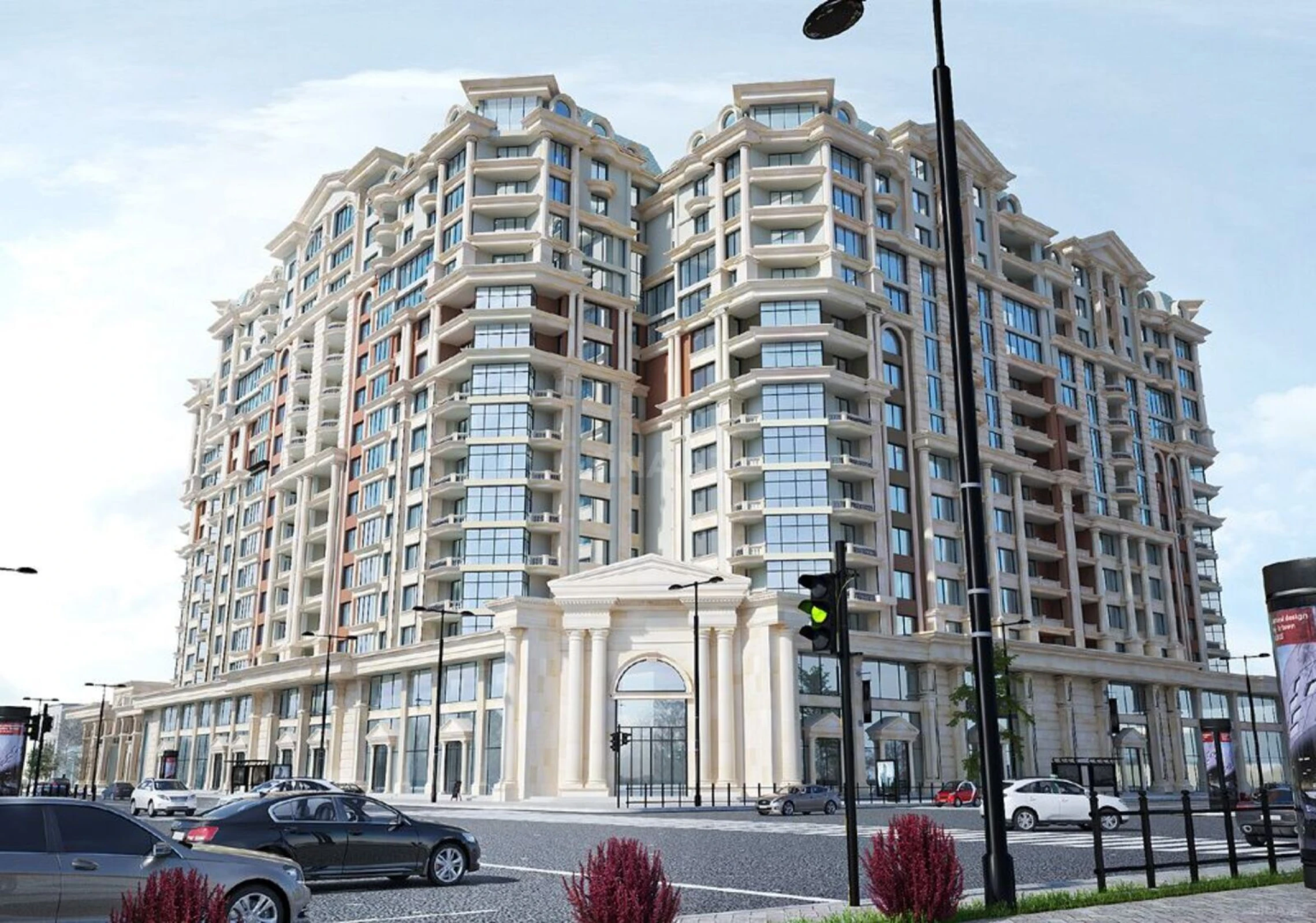 Satılır 3 otaqlı mənzil 136.6 m²