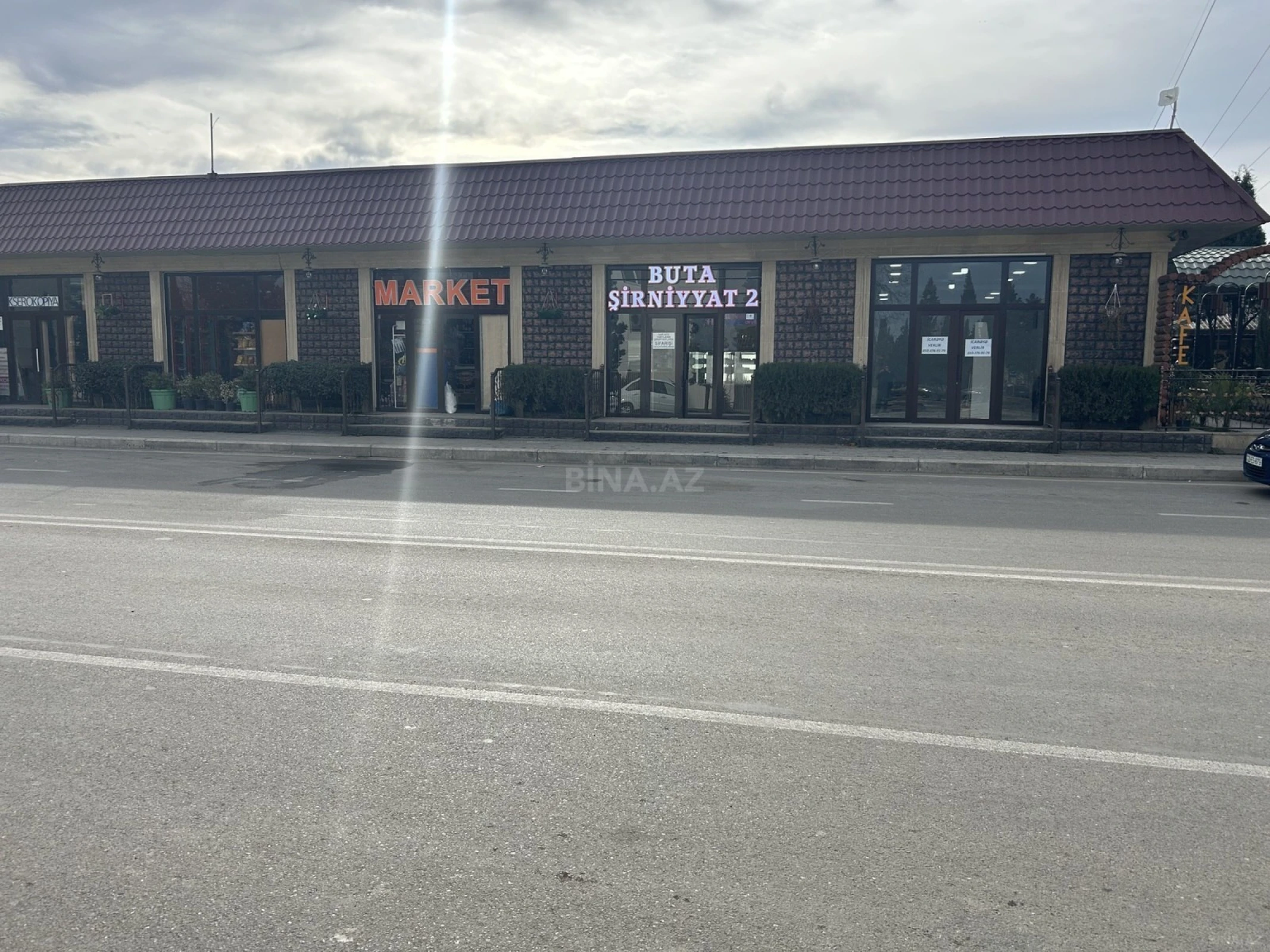 Kirayə verilir obyekt 65 m²