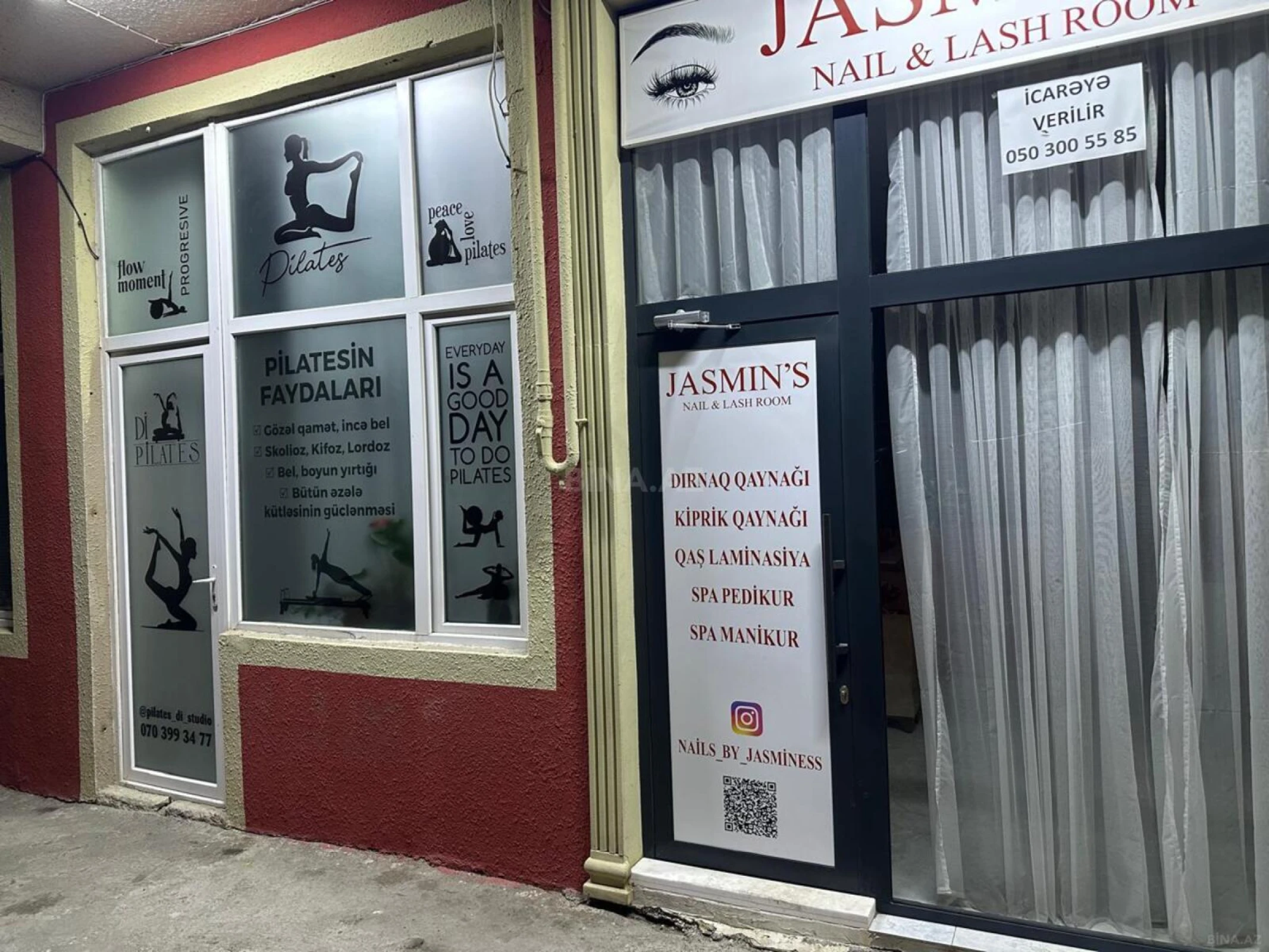 Kirayə verilir obyekt 55 m²