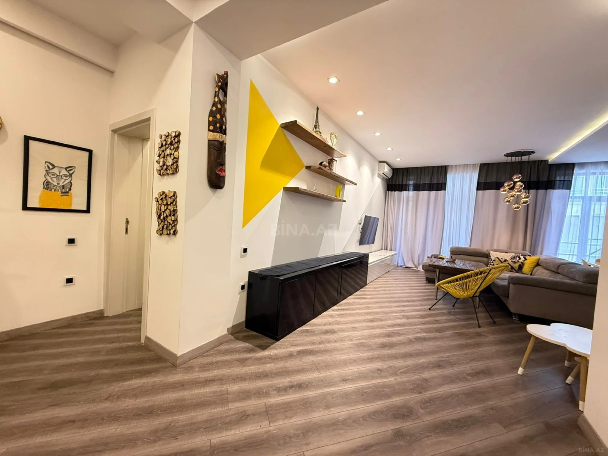 Kirayə verilir 3 otaqlı mənzil 110 m²