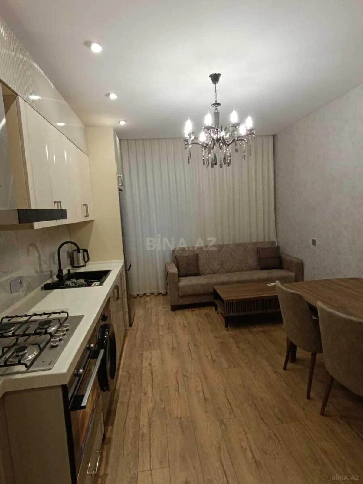 Kirayə verilir 1 otaqlı mənzil 46 m²