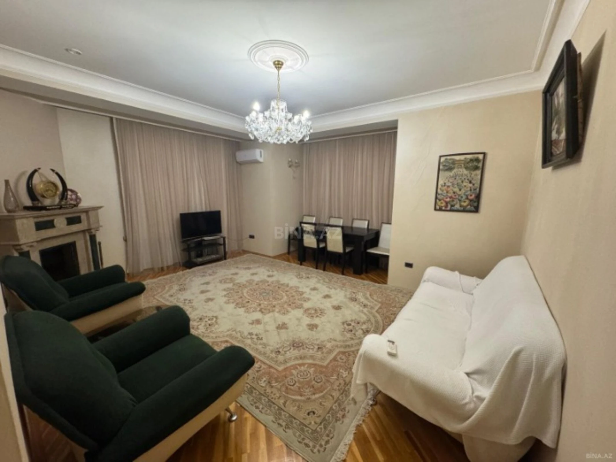 Kirayə verilir 2 otaqlı mənzil 80 m²