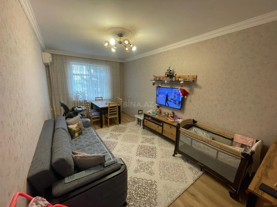 Satılır 2 otaqlı mənzil 60 m²