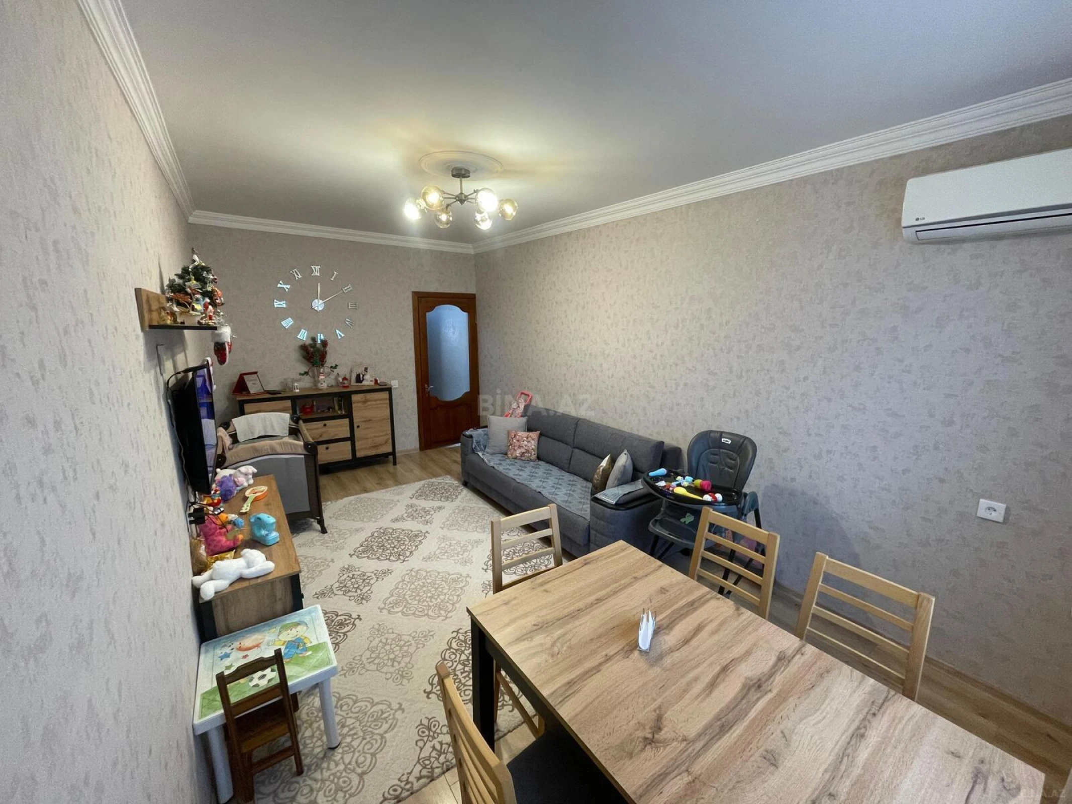 Satılır 2 otaqlı mənzil 60 m²