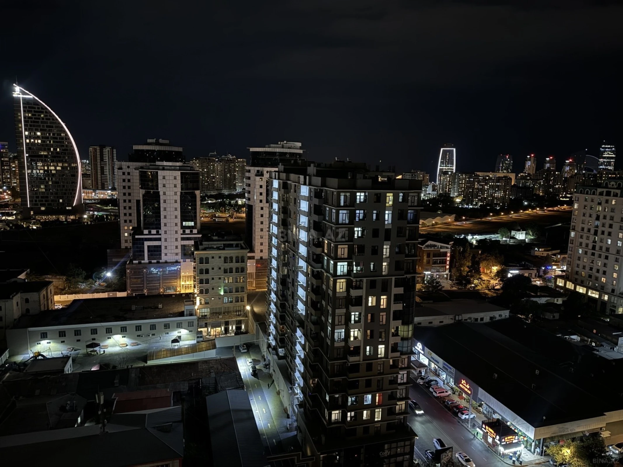 Kirayə verilir 1 otaqlı mənzil 55 m²