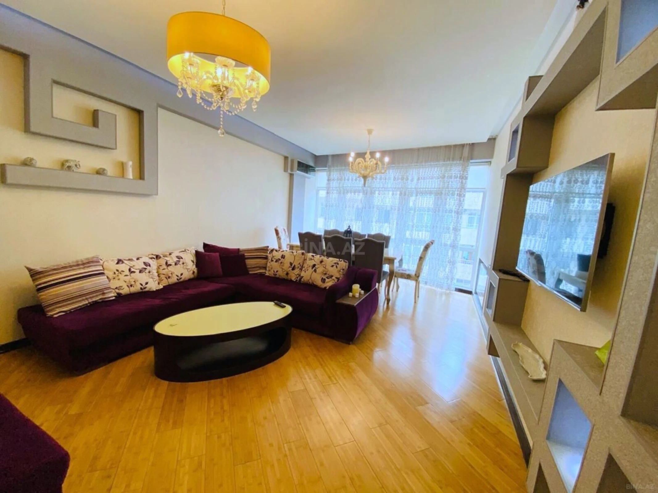 Kirayə verilir 3 otaqlı mənzil 101 m²