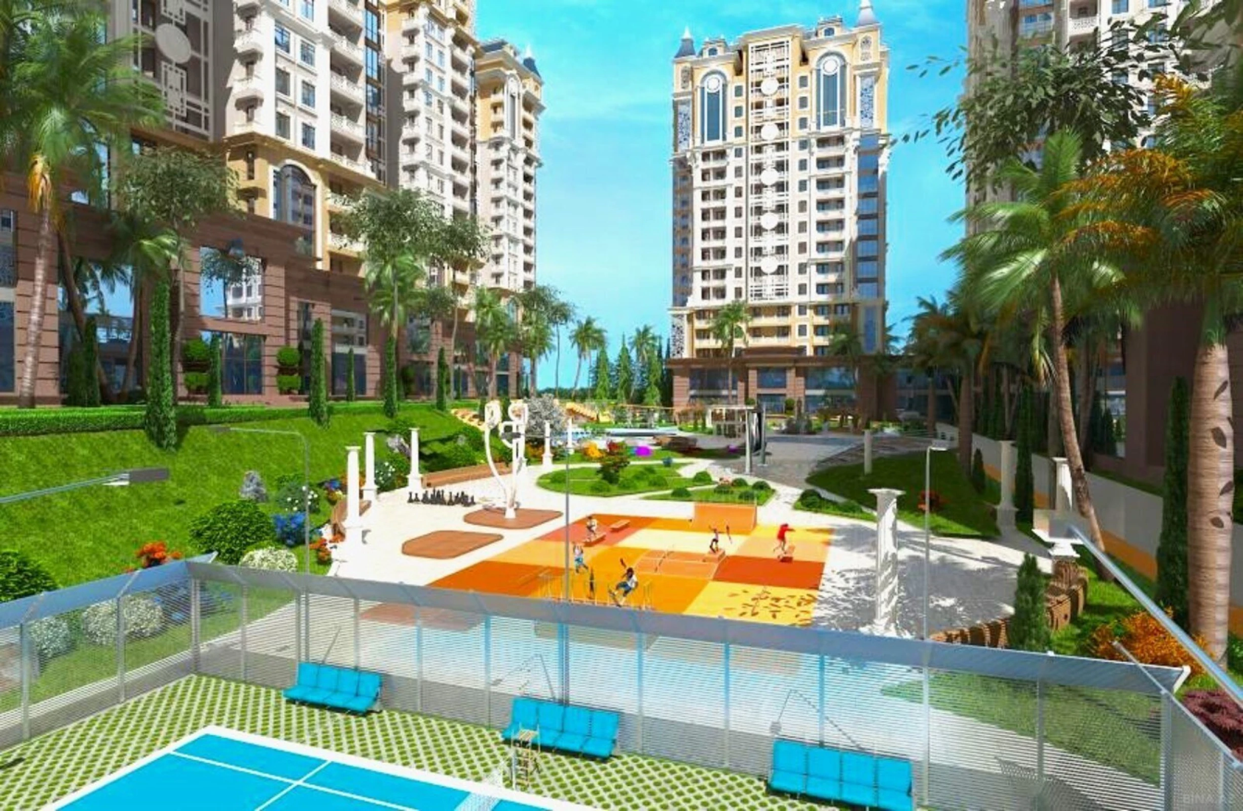 Satılır 3 otaqlı mənzil 122 m²