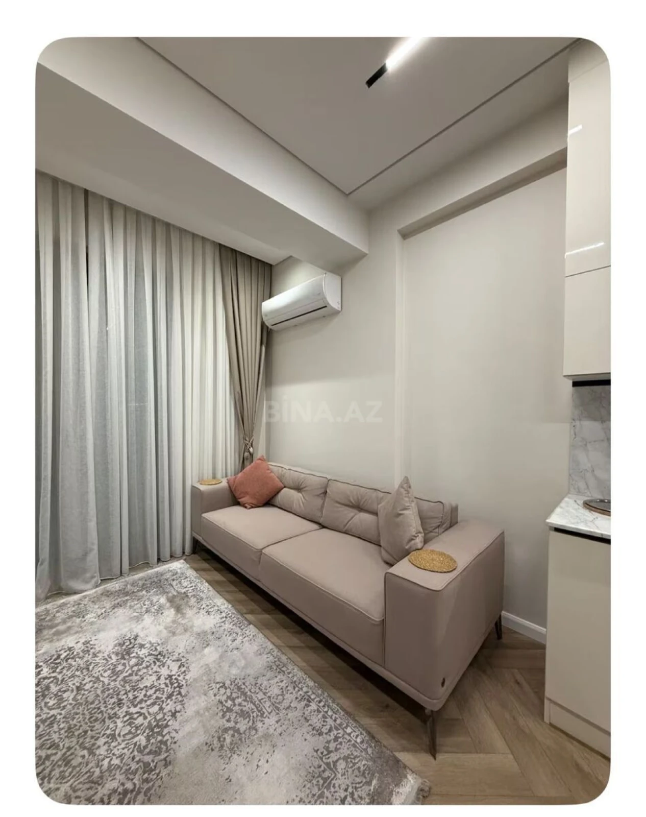 Satılır 2 otaqlı mənzil 52 m²