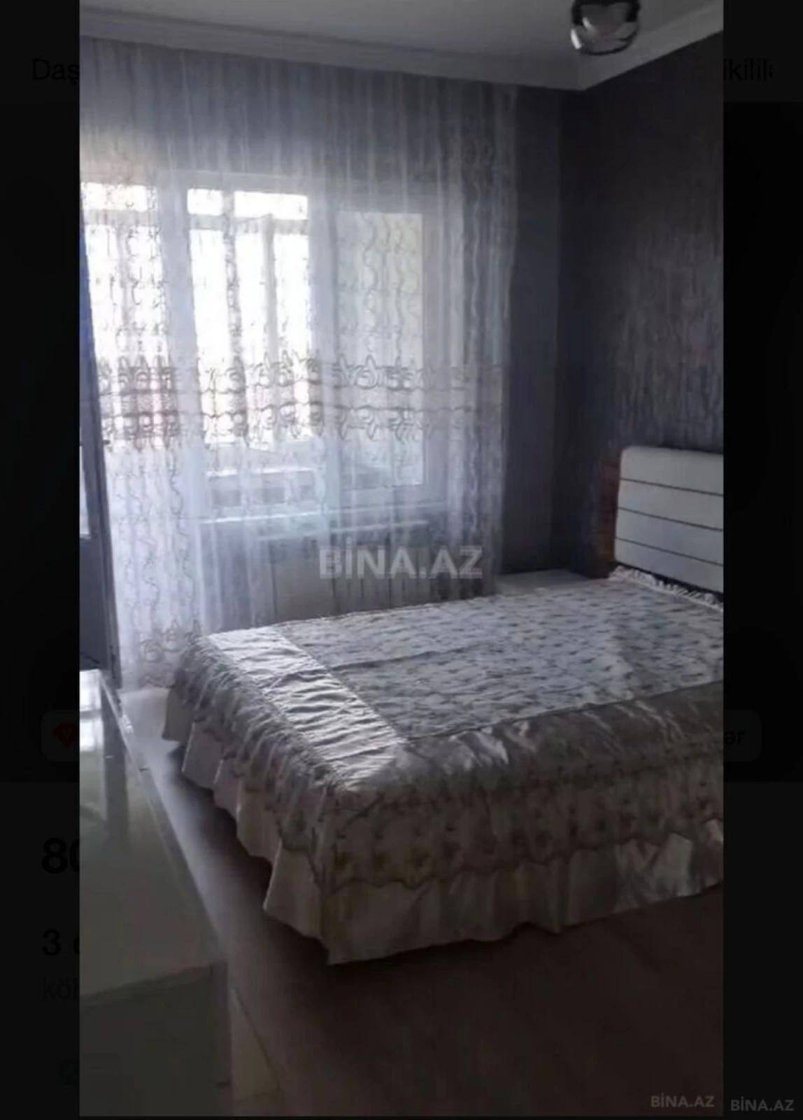 Kirayə verilir 3 otaqlı mənzil 99 m²