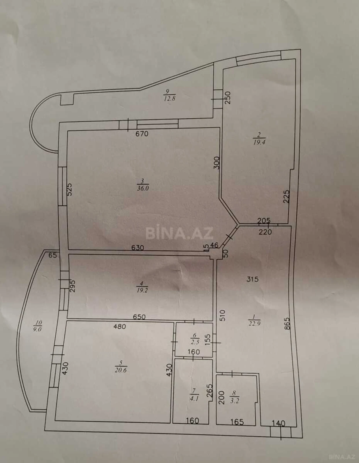 Satılır 3 otaqlı mənzil 150 m²