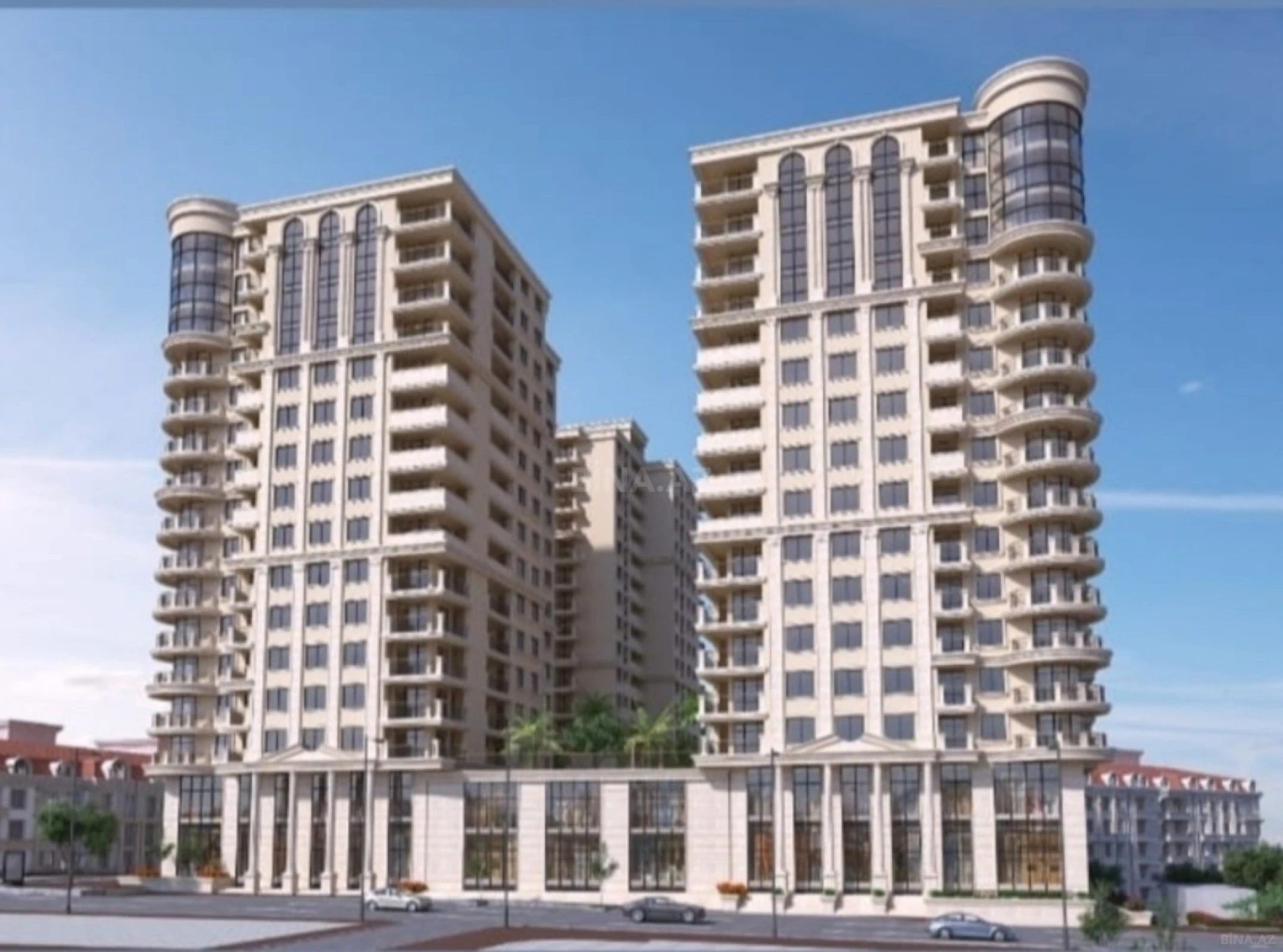 Satılır 4 otaqlı mənzil 186.5 m²
