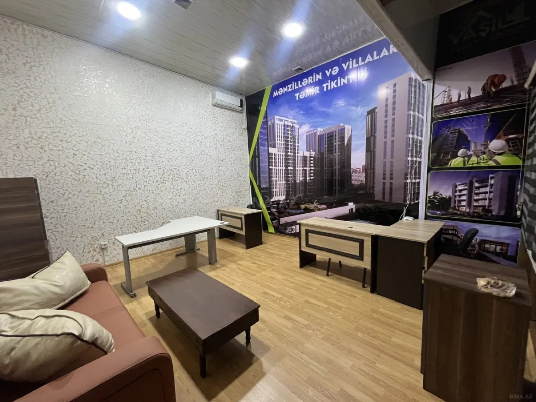 Kirayə verilir 1 otaqlı ofis 40 m²