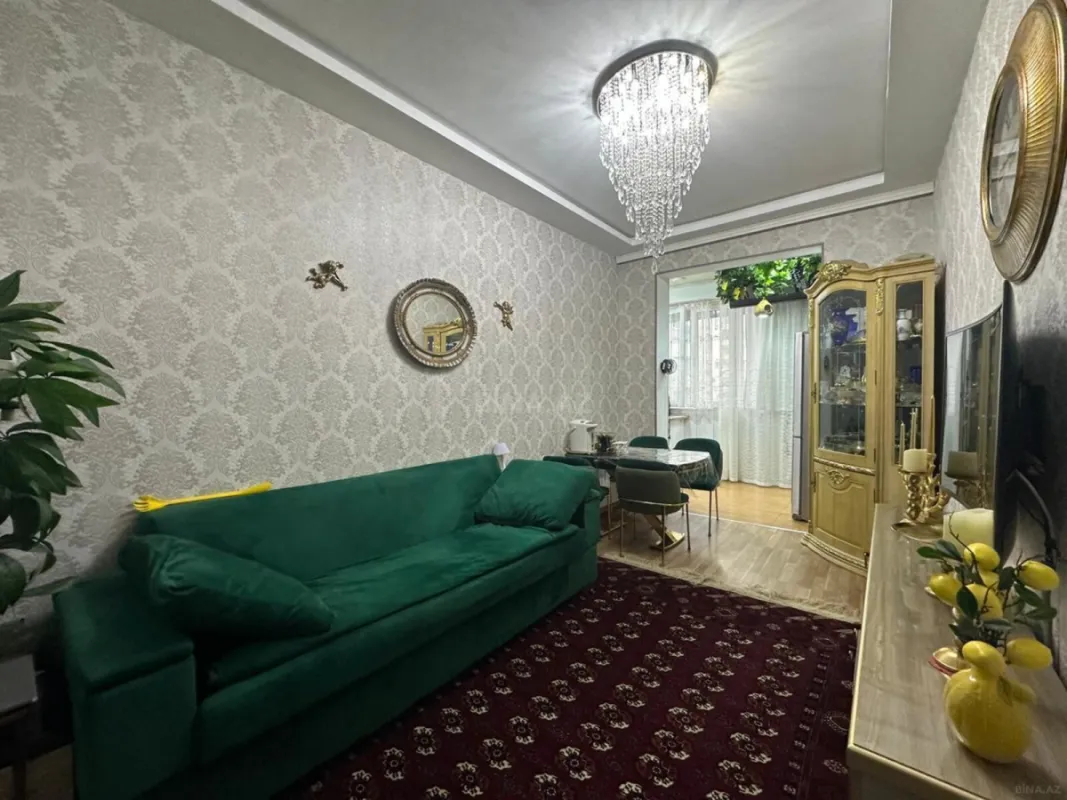 Satılır 2 otaqlı mənzil 52 m²