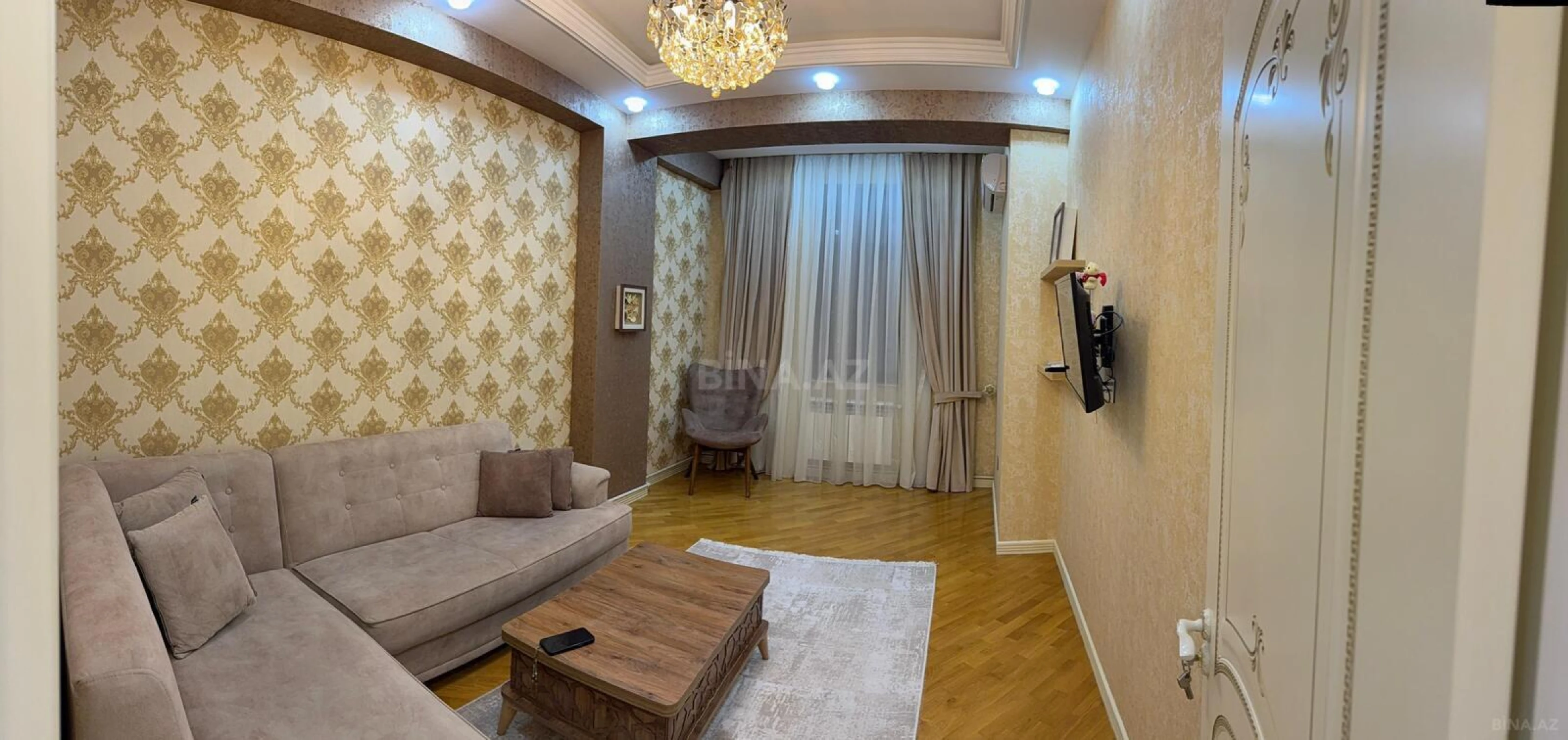 Kirayə verilir 2 otaqlı mənzil 55 m²