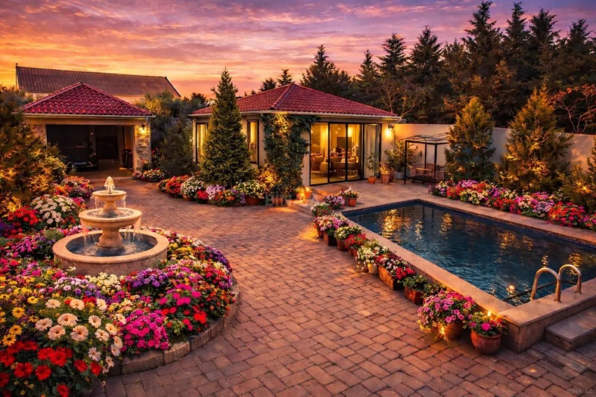 Satılır 8 otaqlı həyət evi 1500 m²