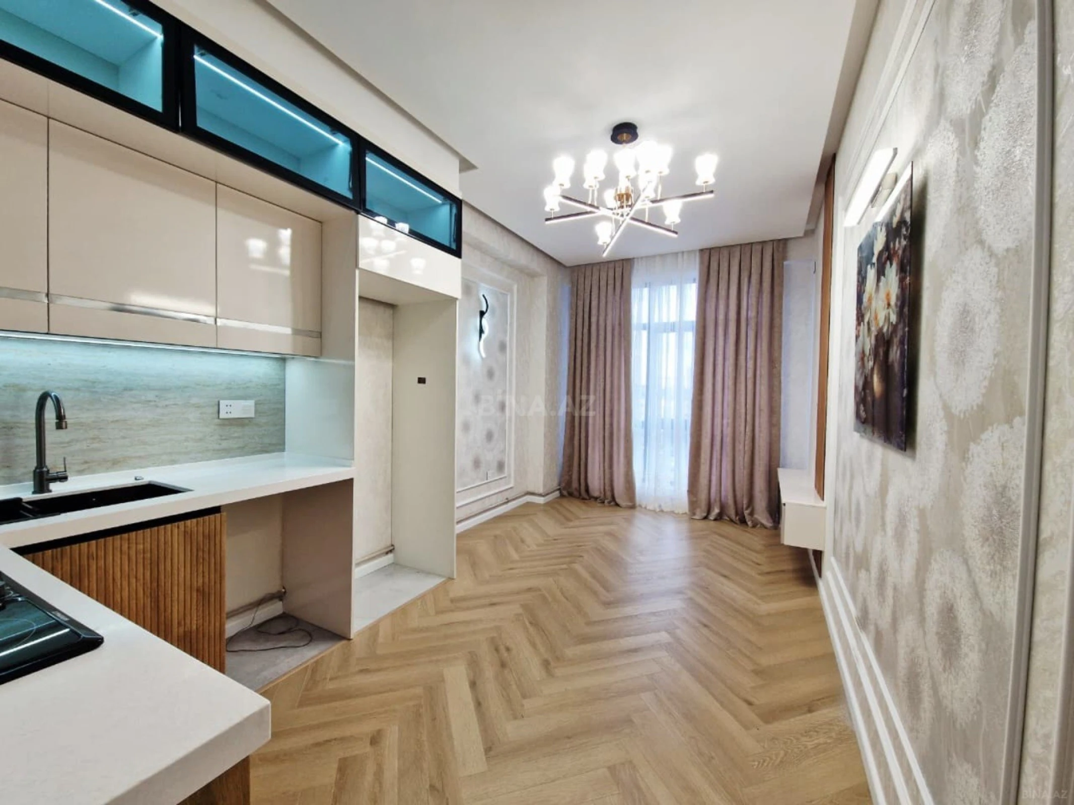 Satılır 2 otaqlı mənzil 46 m²