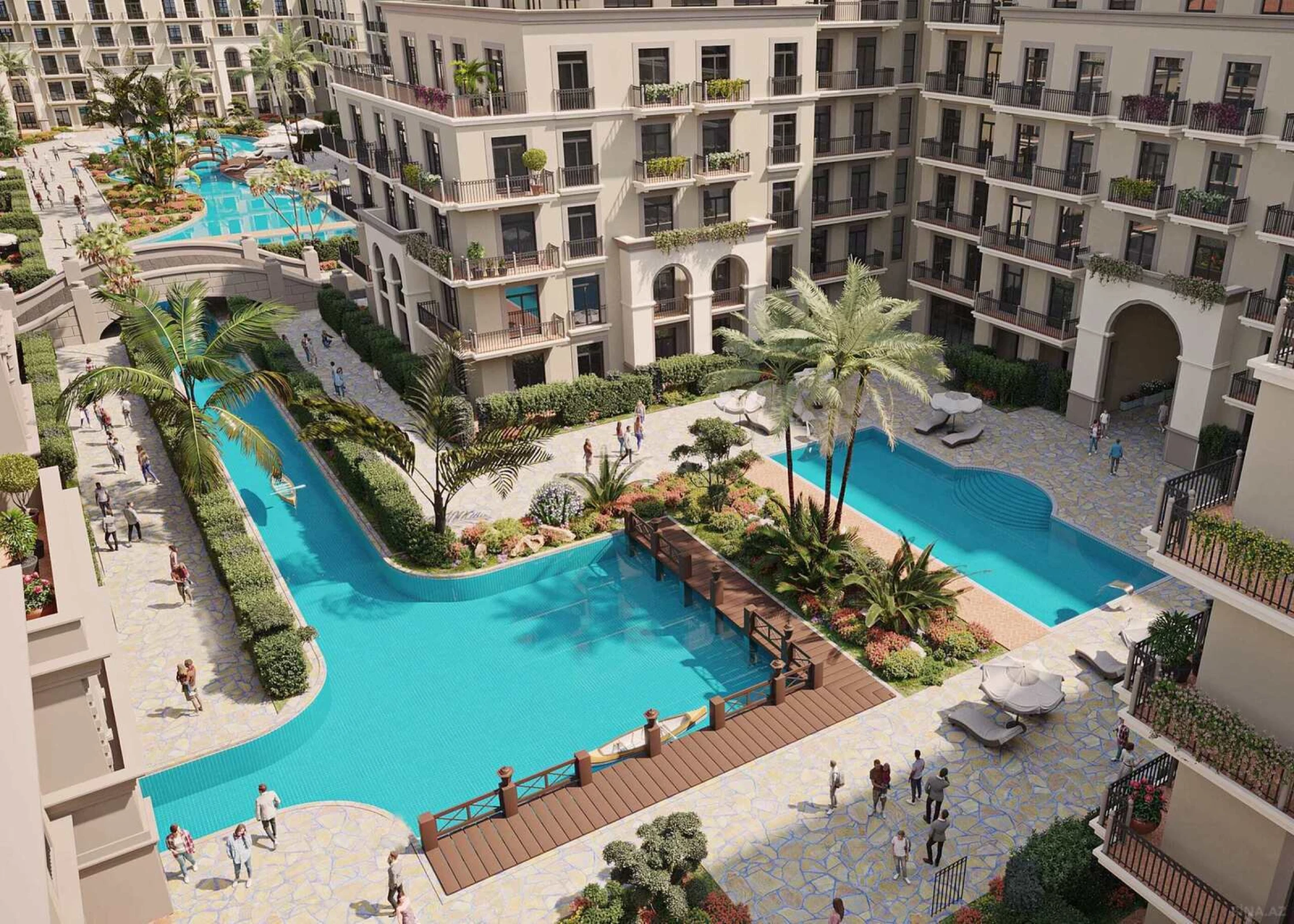 Satılır 3 otaqlı mənzil 176.4 m²