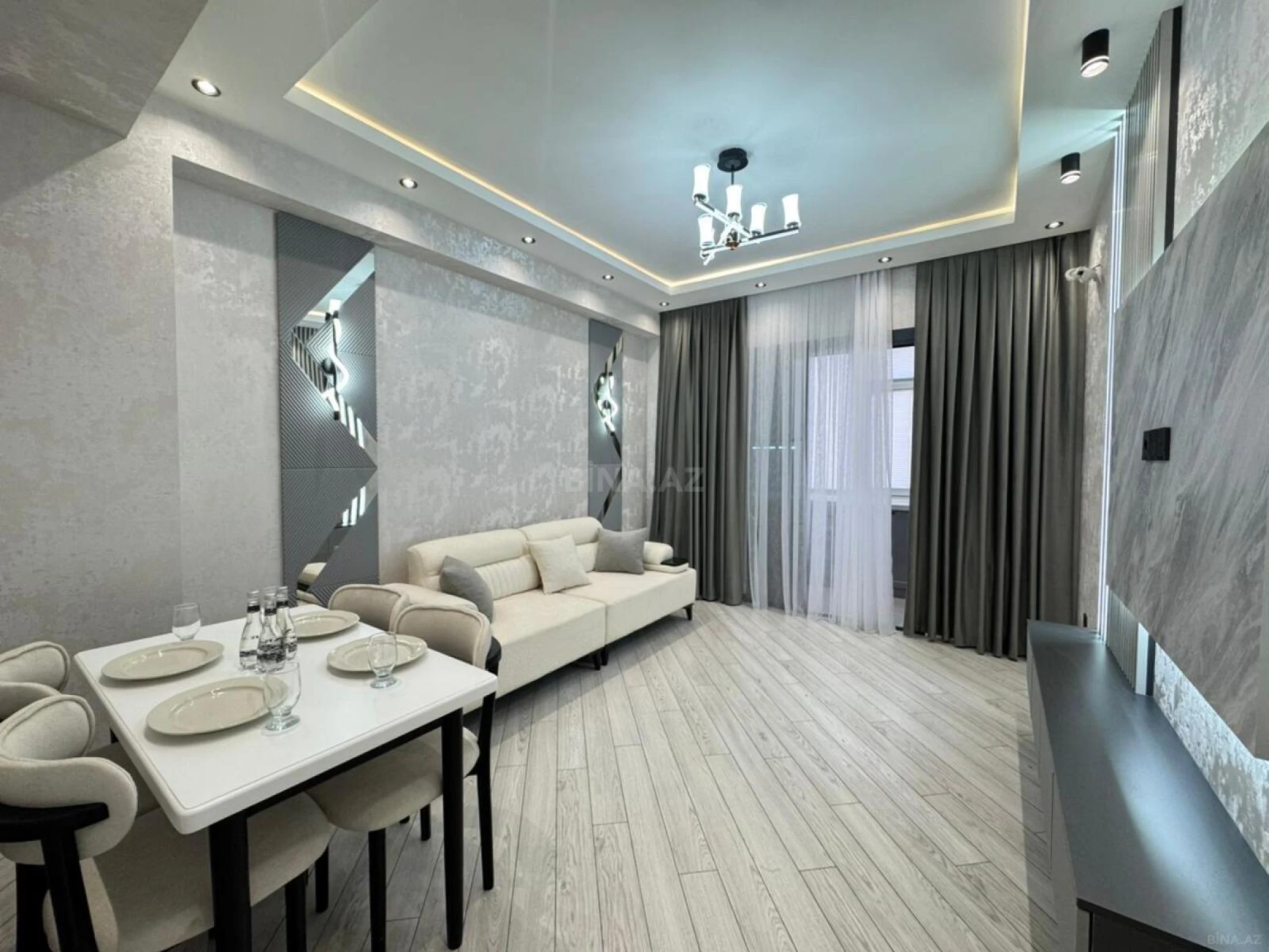 Satılır 2 otaqlı mənzil 55 m²
