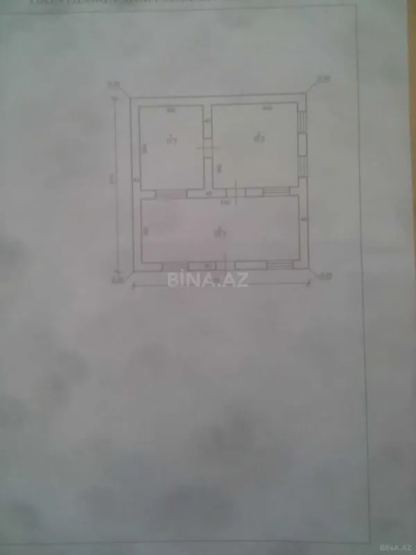 Satılır 2 otaqlı həyət evi 50 m²