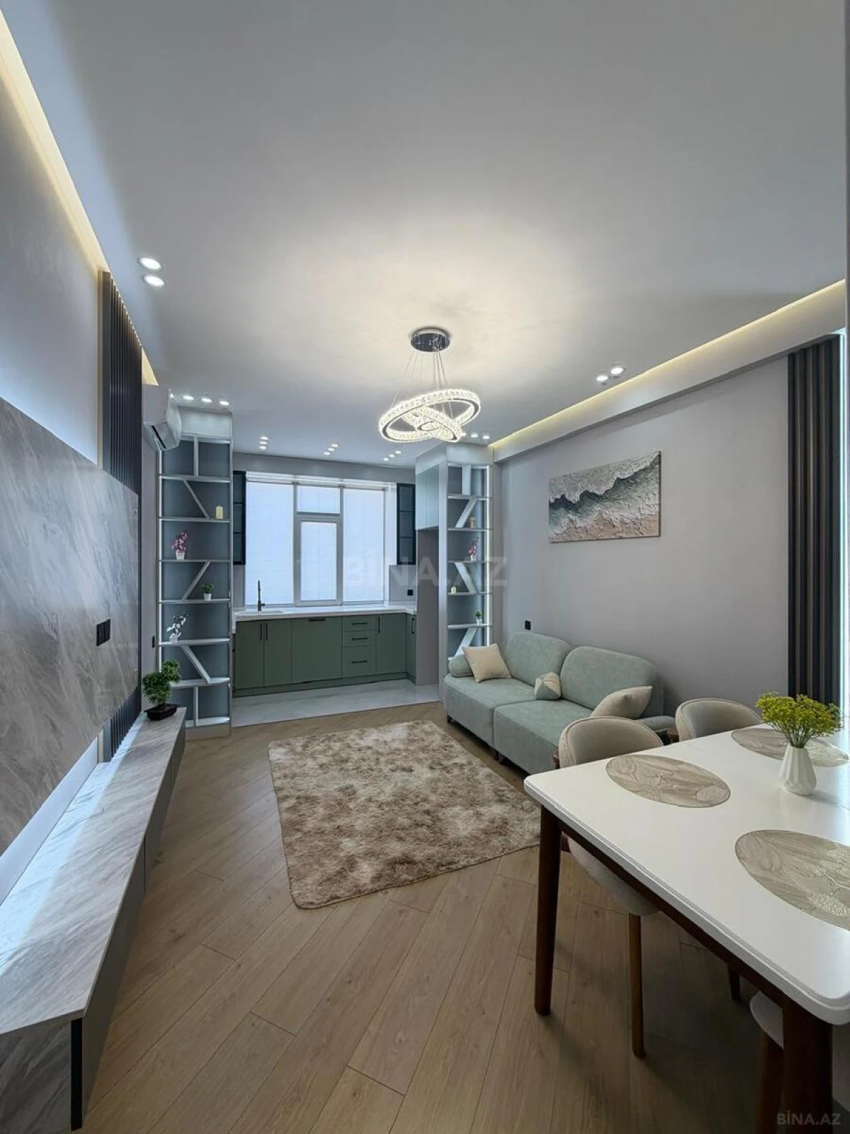 Satılır 2 otaqlı mənzil 55 m²