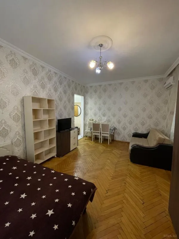 Kirayə verilir 1 otaqlı mənzil 45 m²