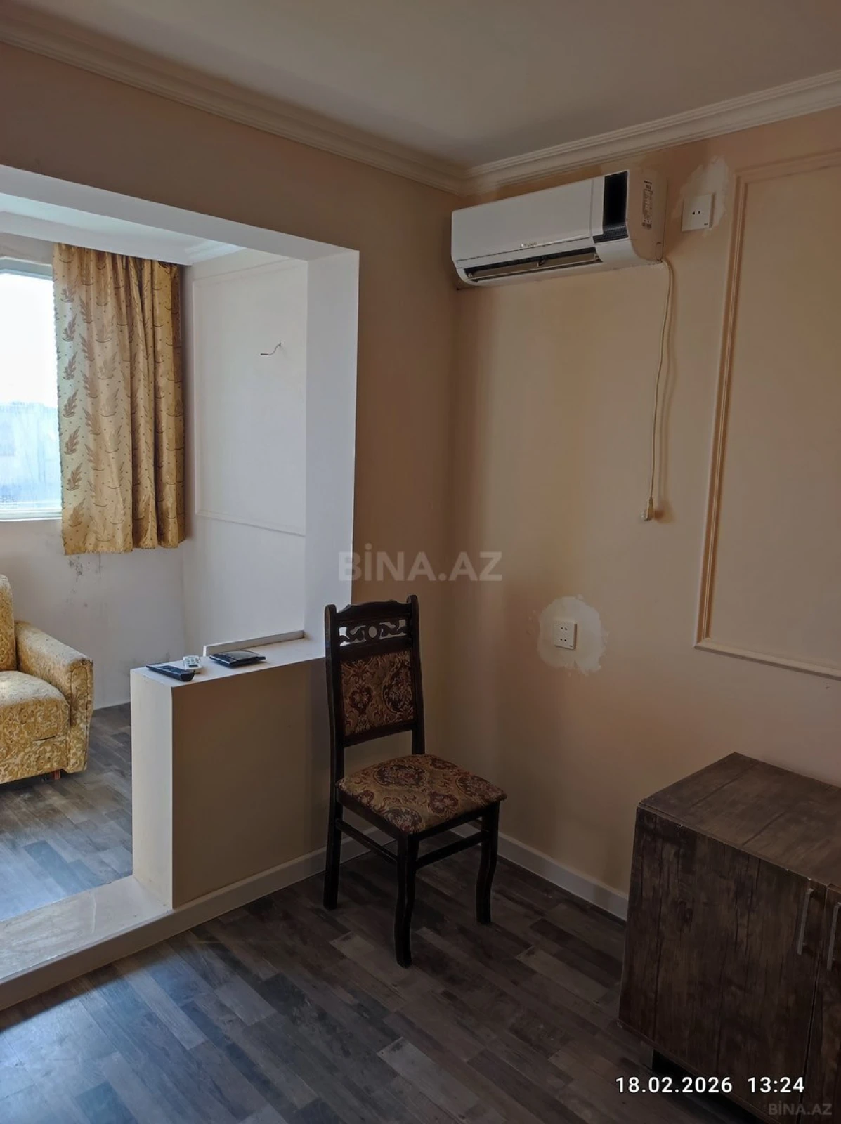 Kirayə verilir 1 otaqlı mənzil 35 m²